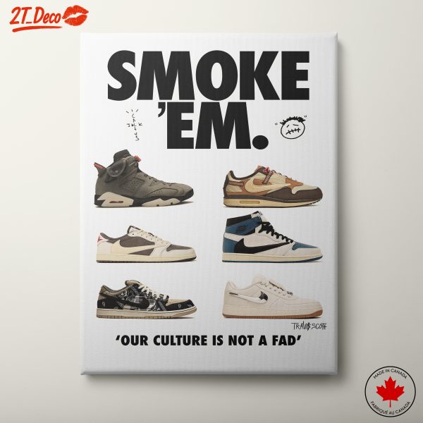 Streetwear Culture Sneakers Artwork