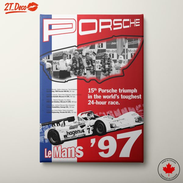 Porsche Racing Art from Le Mans 1997
