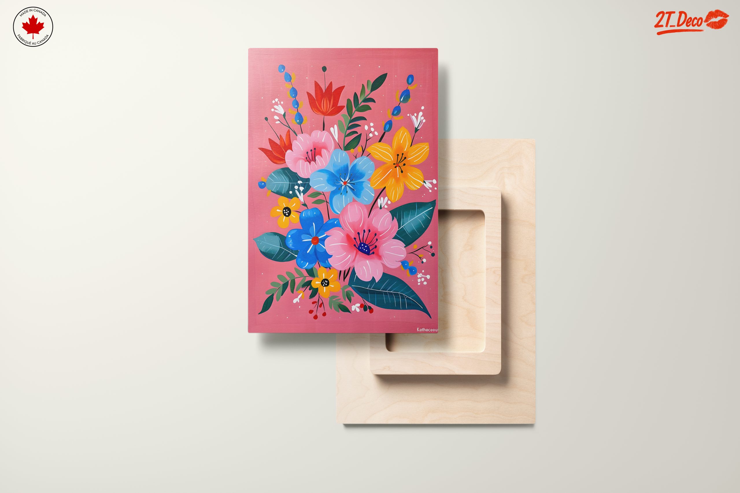 Vibrant Floral Art in Bold Colors 2 - Image 11