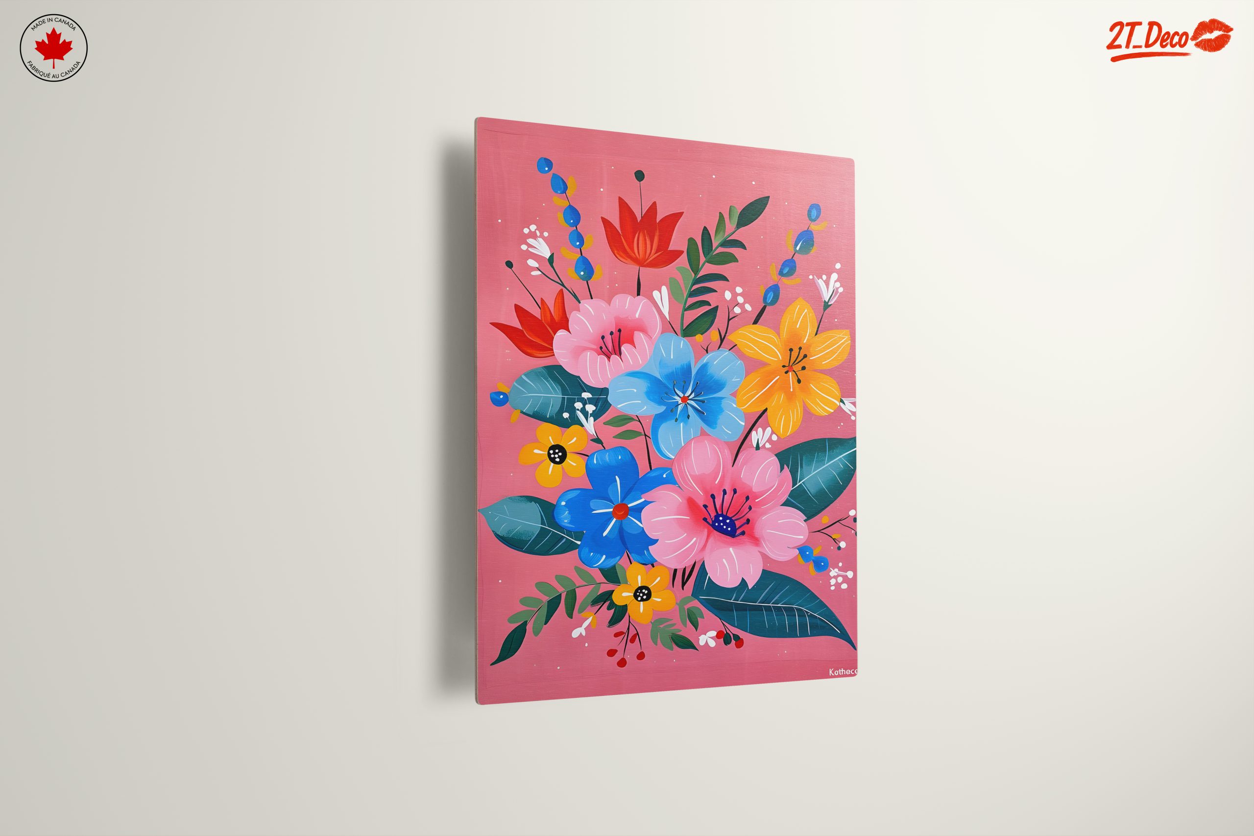 Vibrant Floral Art in Bold Colors 2 - Image 13
