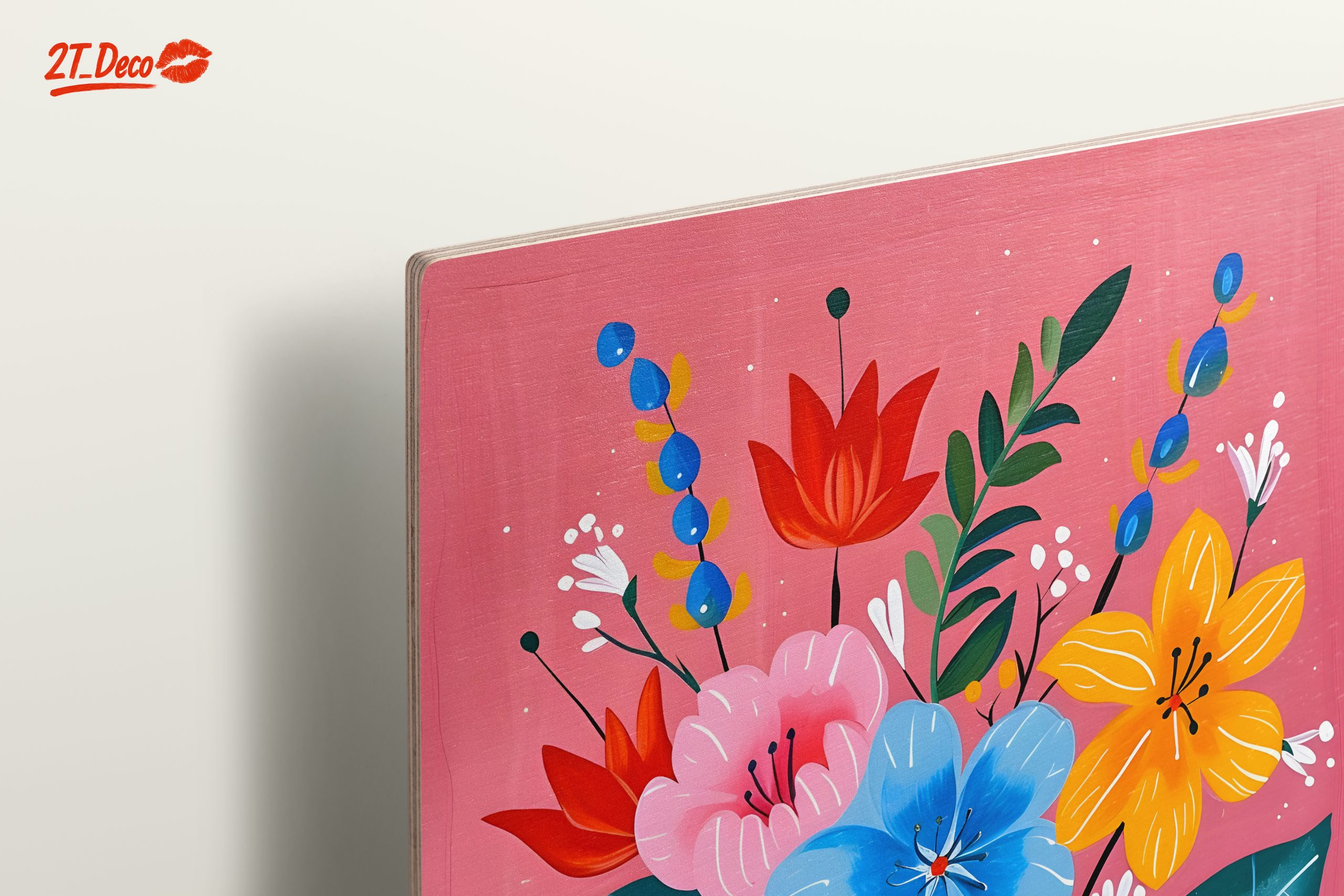 Vibrant Floral Art in Bold Colors 2 - Image 15