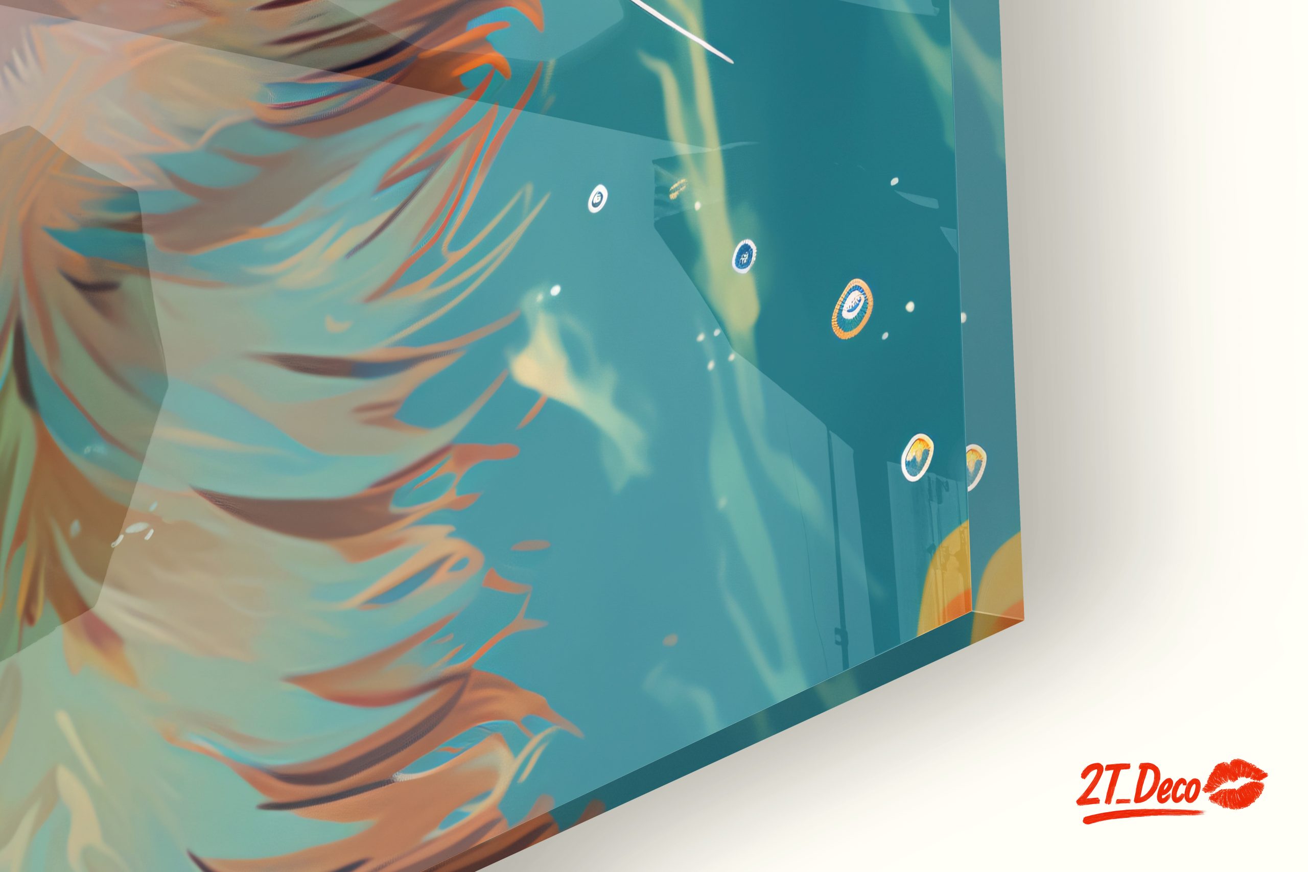 Underwater Cat Surrounded by Bubbles - Image 9