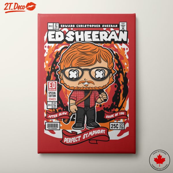 Ed Sheeran Artistic Tribute Artwork