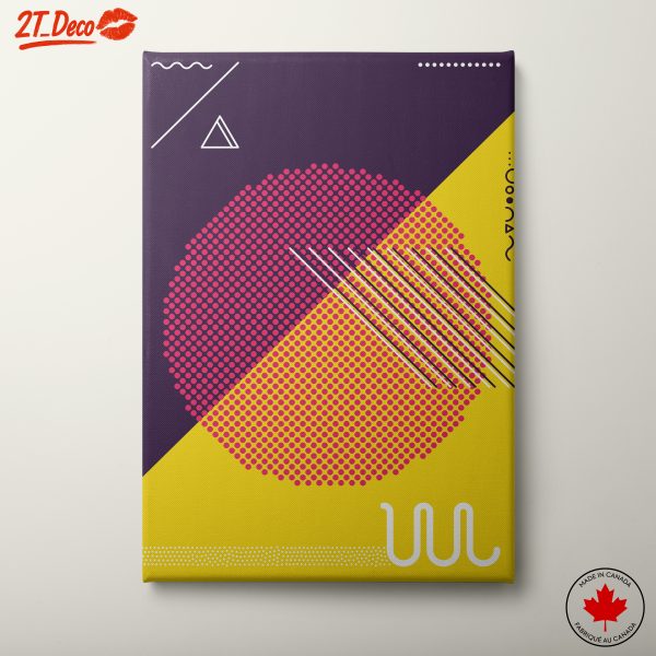 Colorful Geometric Abstract Art Design