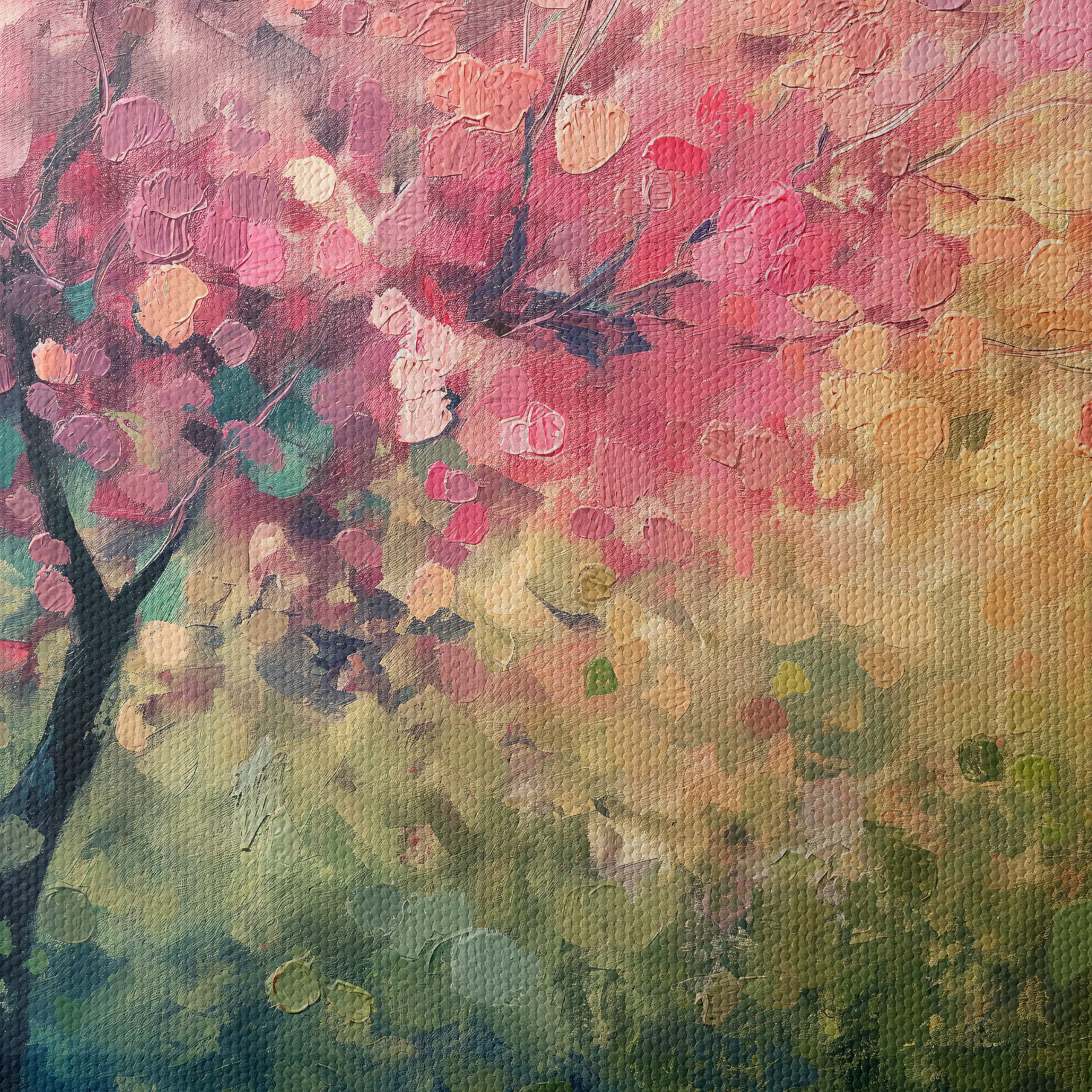 Abstract Floral Tree Art - Image 4