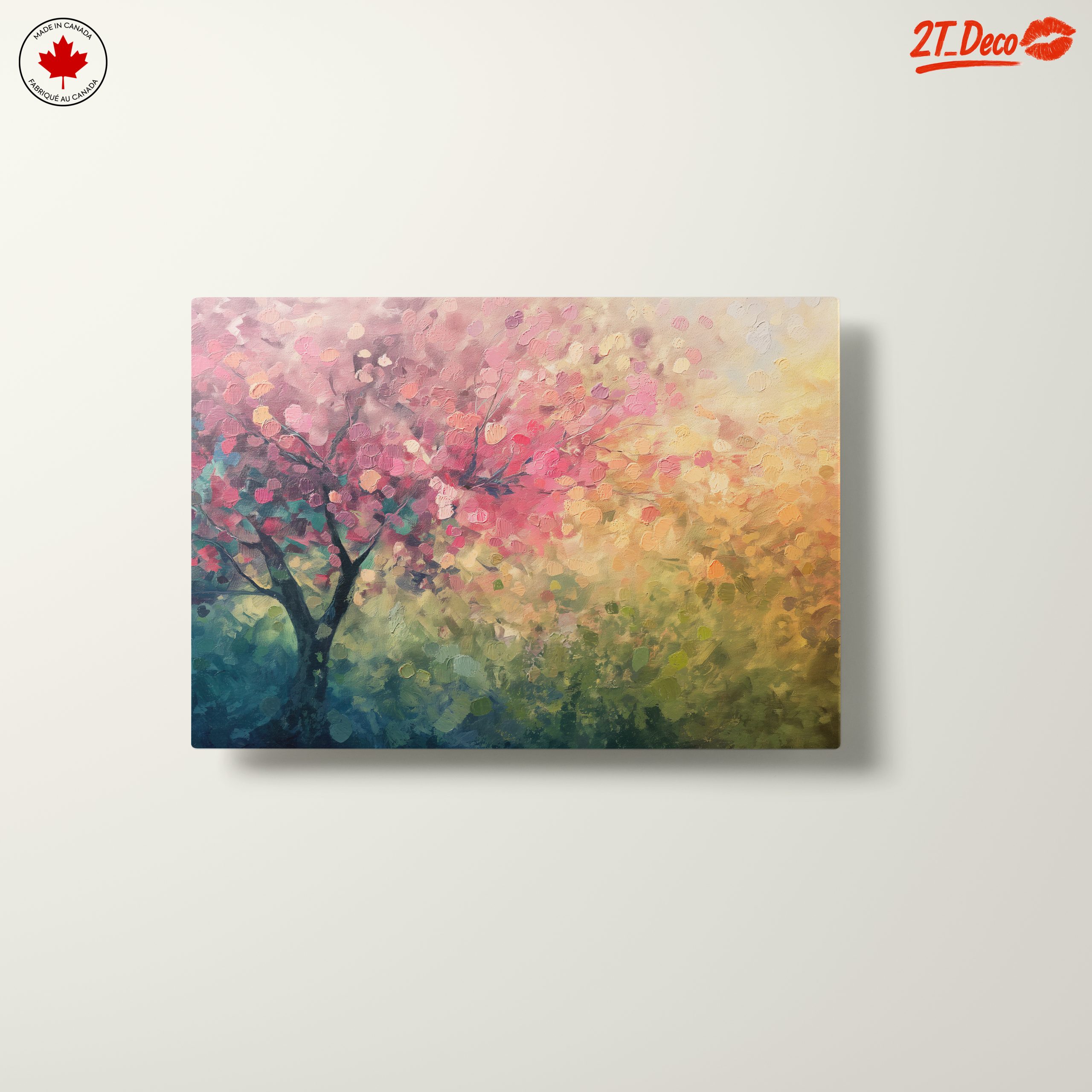 Abstract Floral Tree Art - Image 10