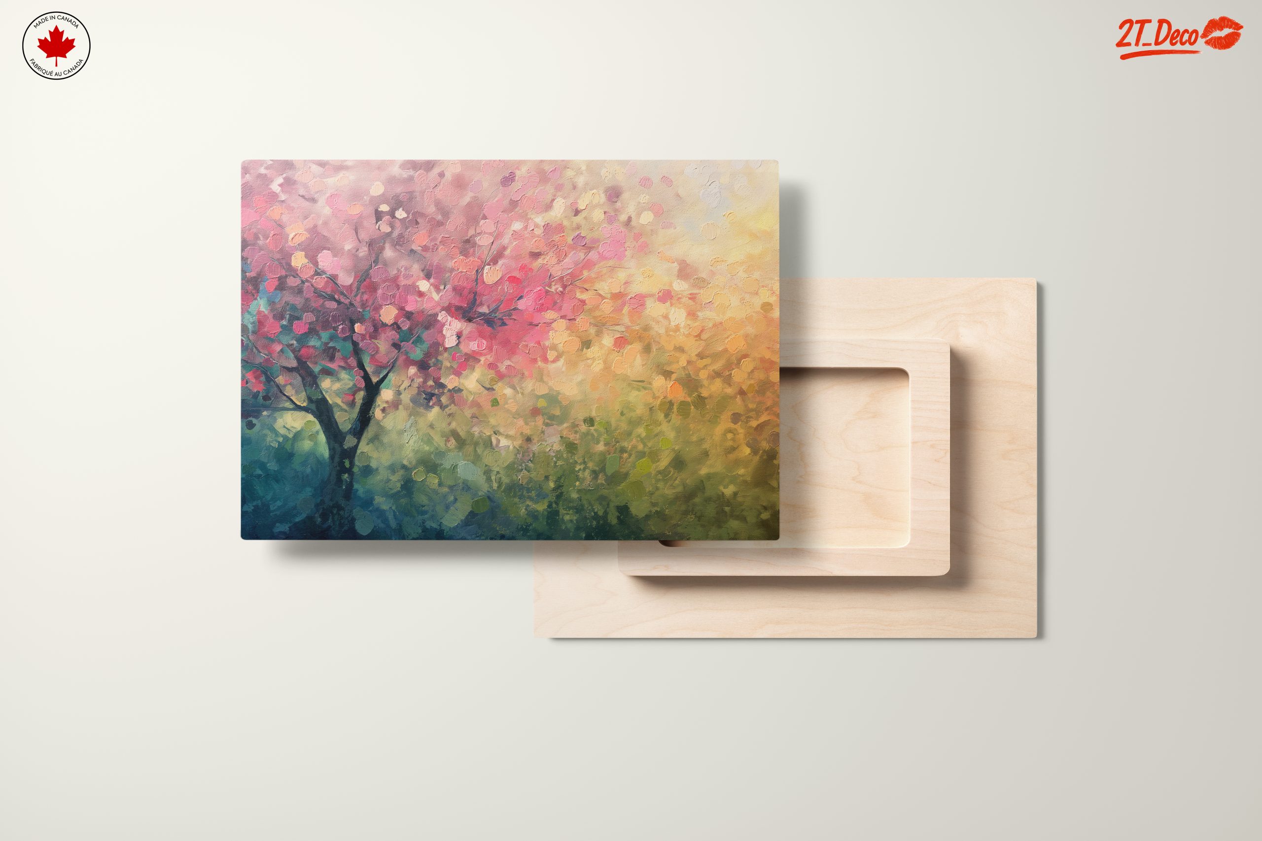 Abstract Floral Tree Art - Image 11