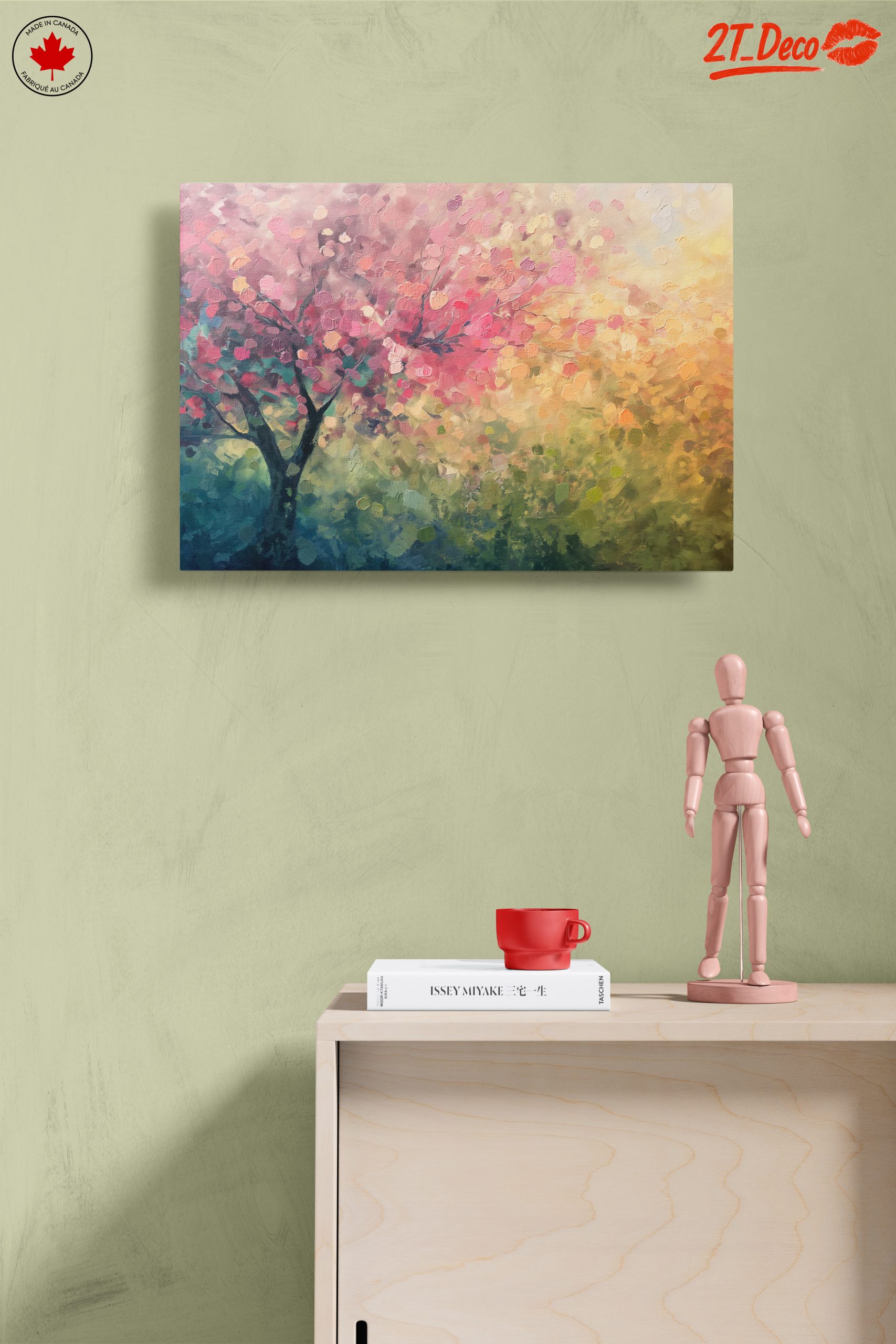 Abstract Floral Tree Art - Image 14