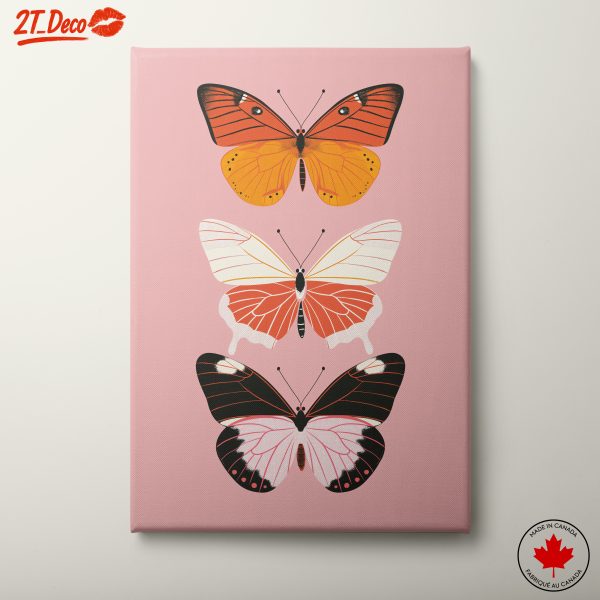 Elegant Butterfly Artwork with Vibrant Colors