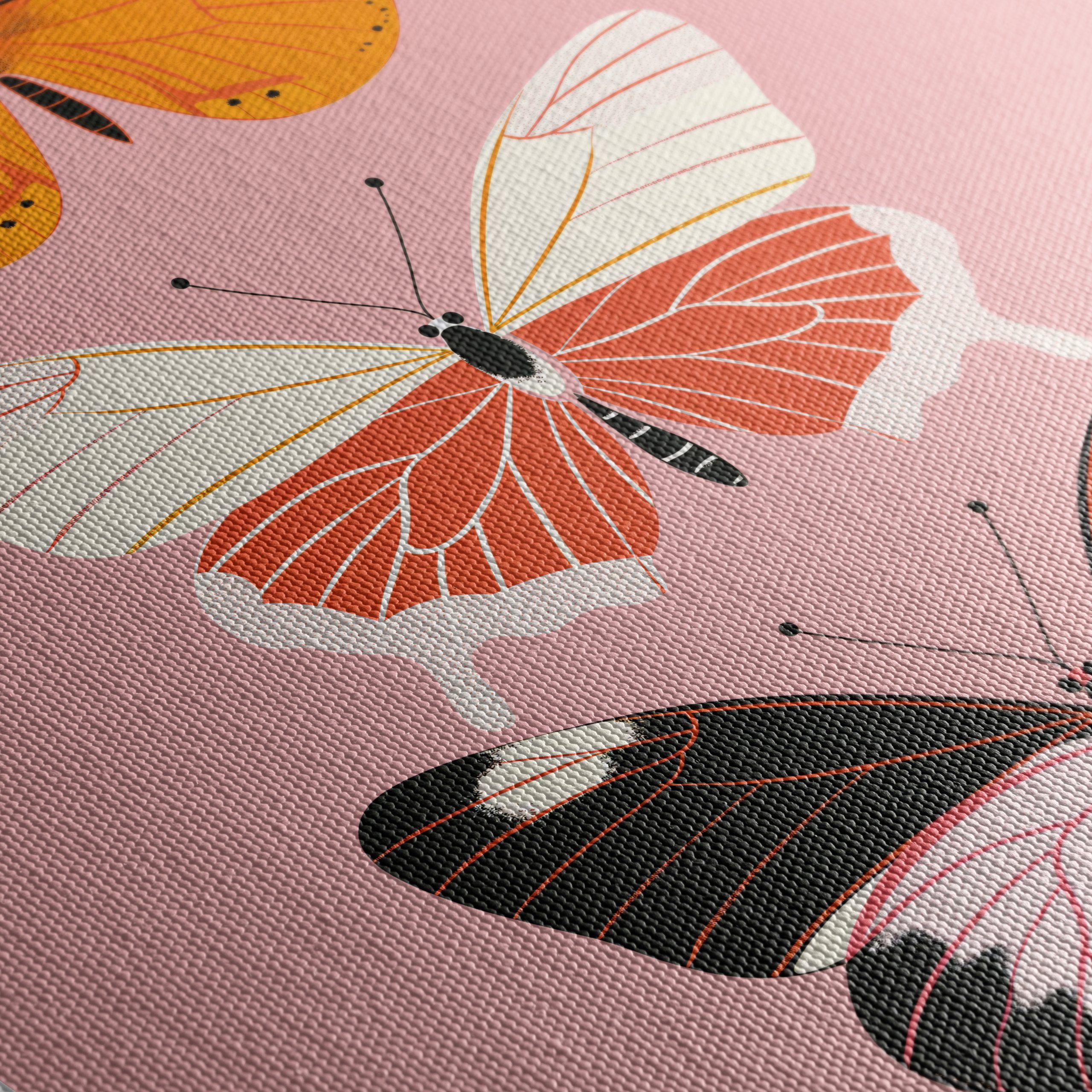 Elegant Butterfly Artwork with Vibrant Colors - Image 5