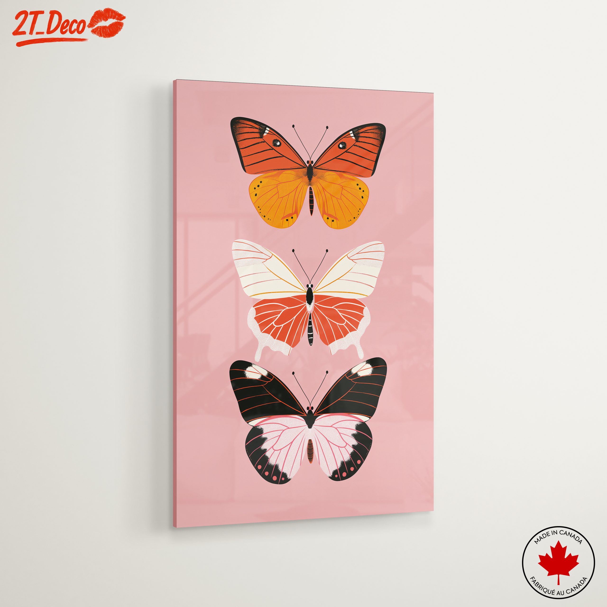 Elegant Butterfly Artwork with Vibrant Colors - Image 6