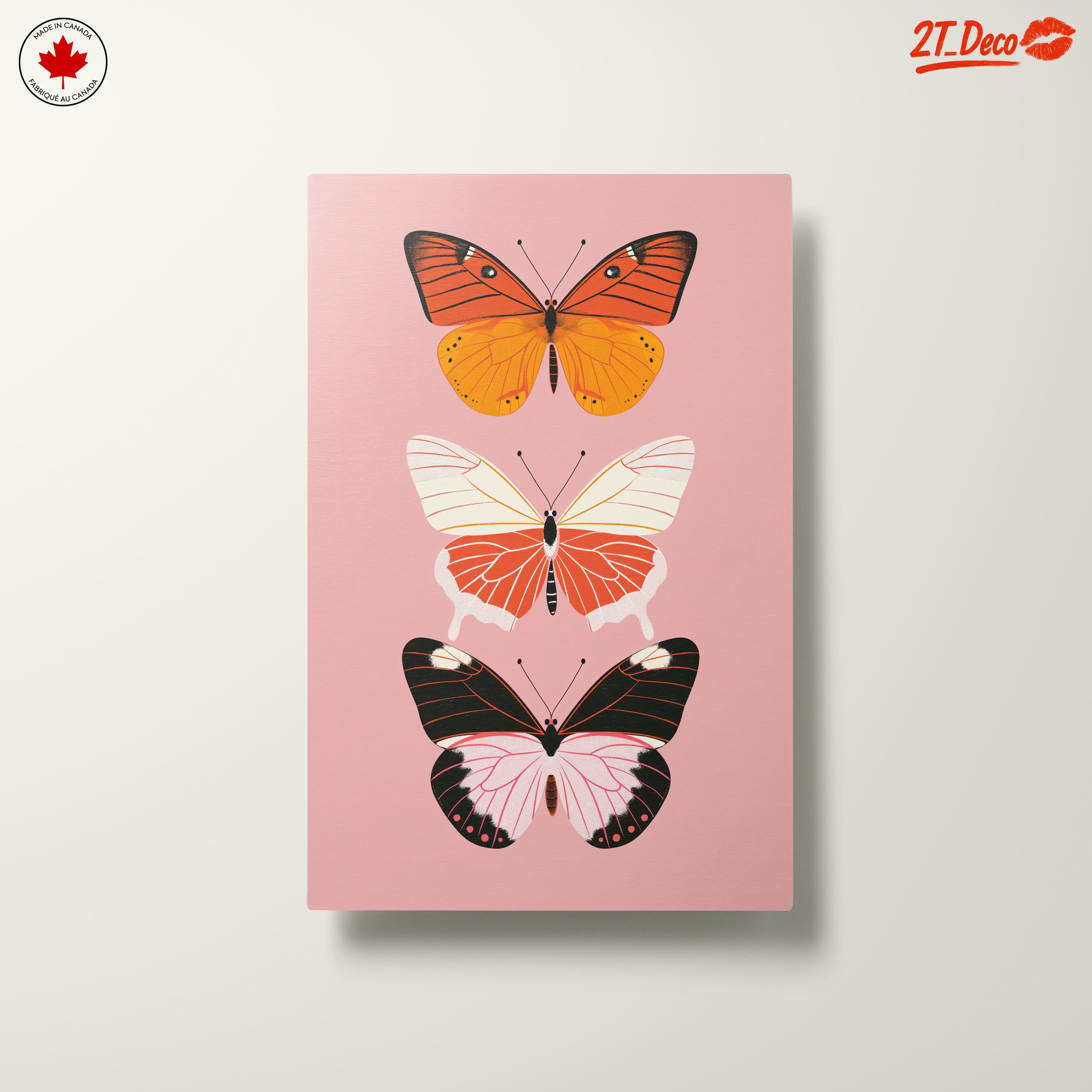 Elegant Butterfly Artwork with Vibrant Colors - Image 10