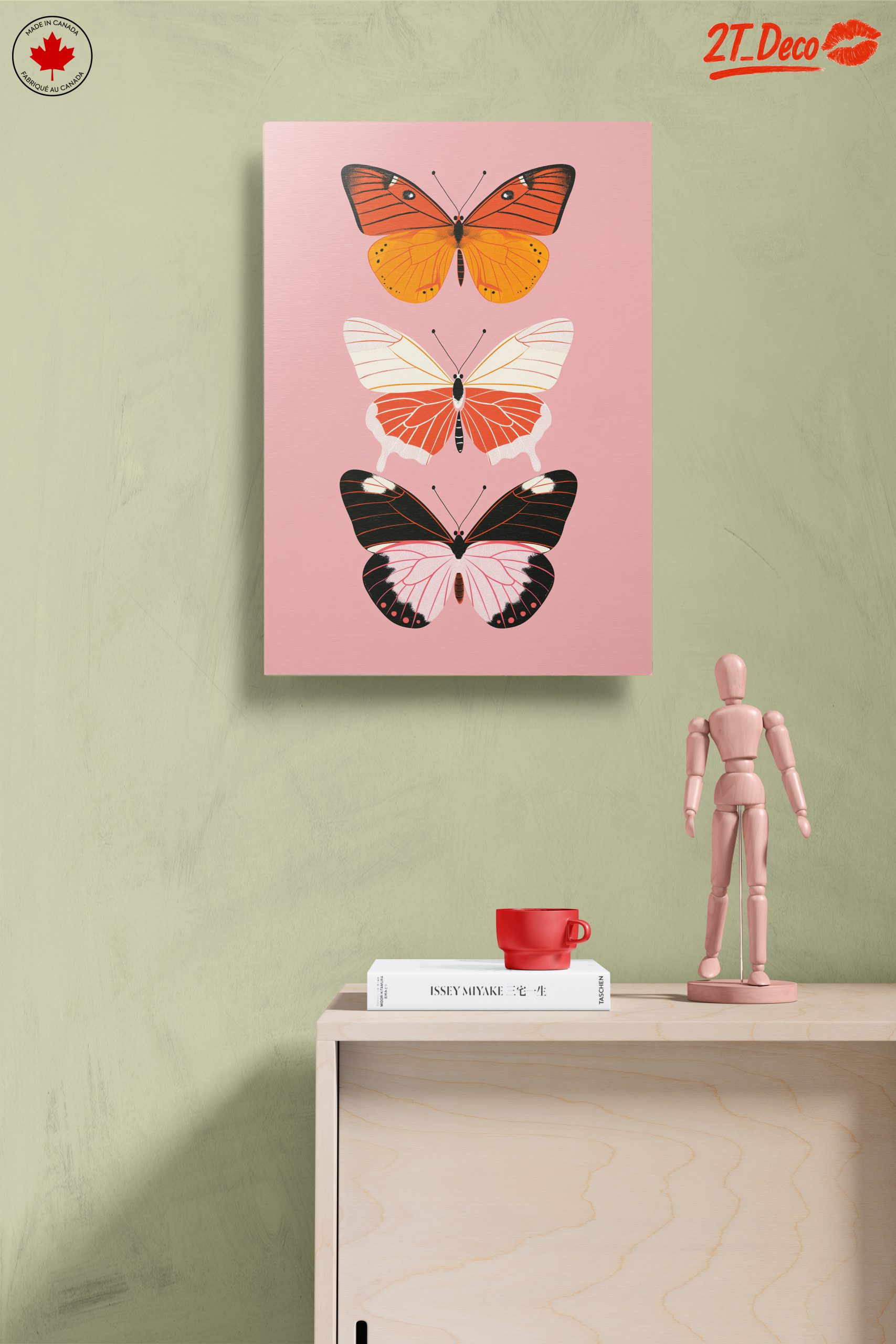 Elegant Butterfly Artwork with Vibrant Colors - Image 14