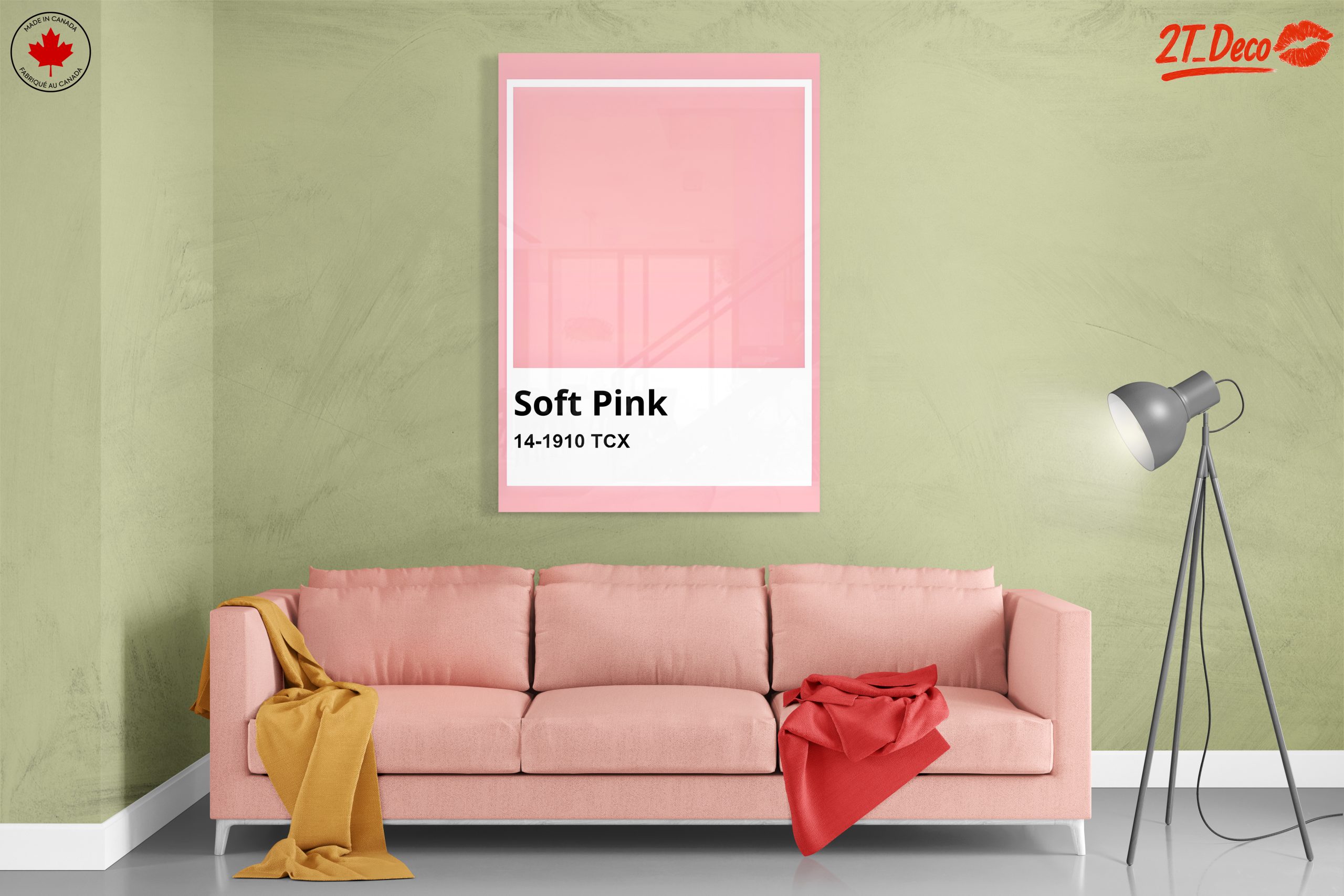 Soft Pink Art for Calm Spaces - Image 7