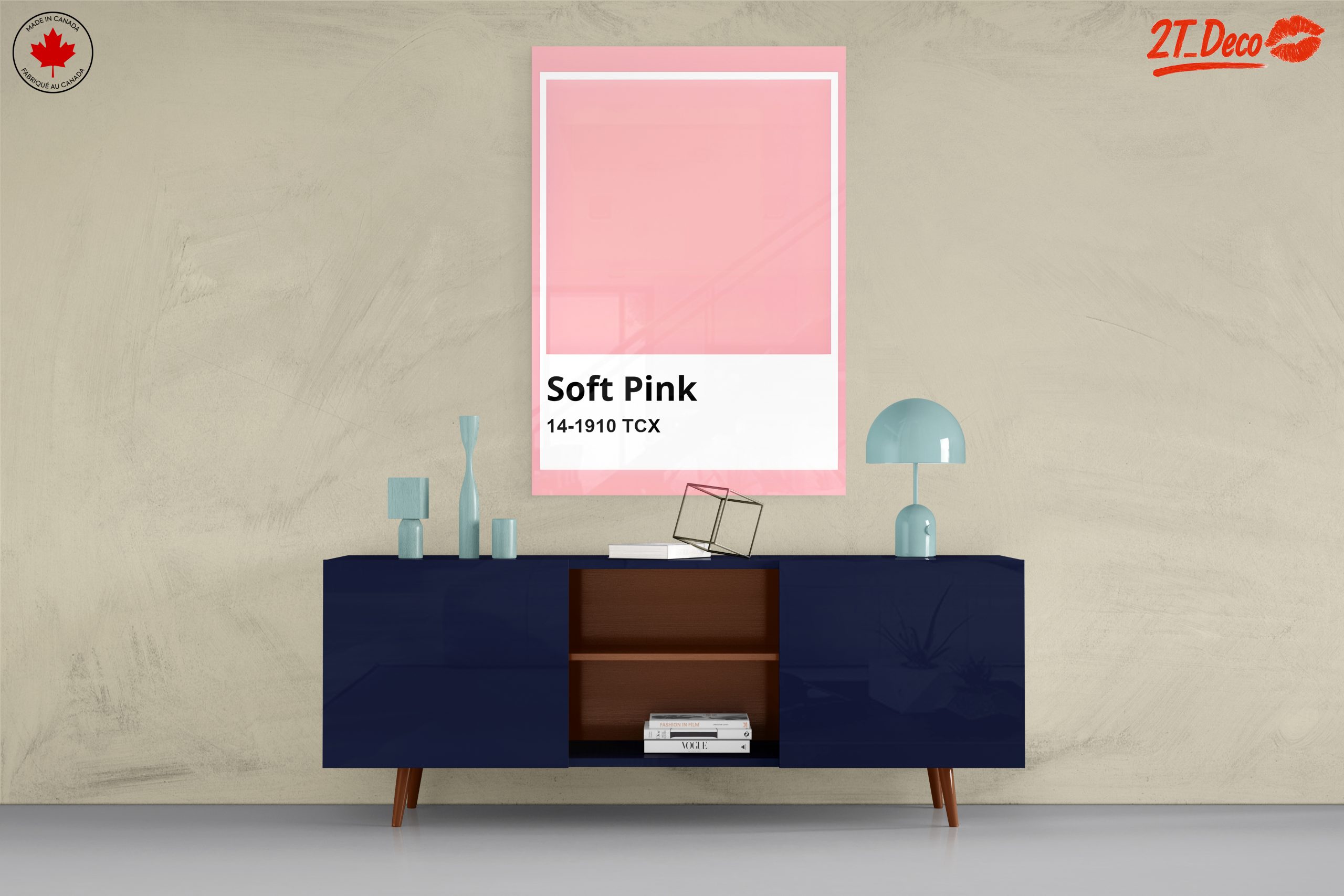 Soft Pink Art for Calm Spaces - Image 8
