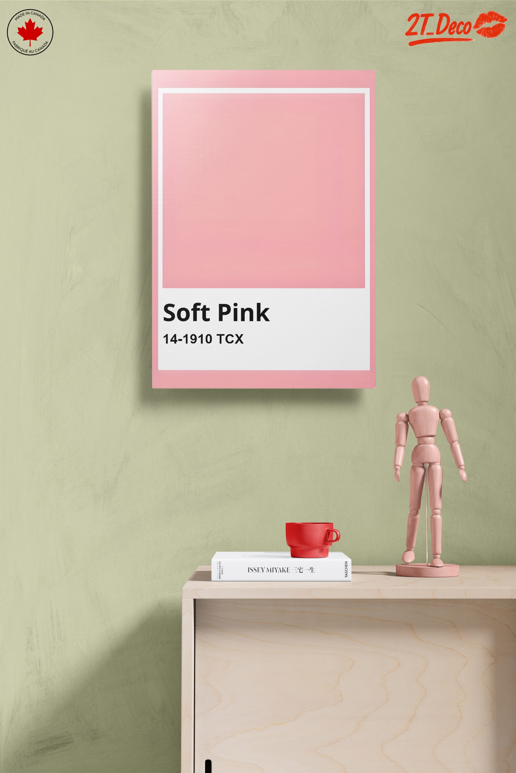Soft Pink Art for Calm Spaces - Image 14