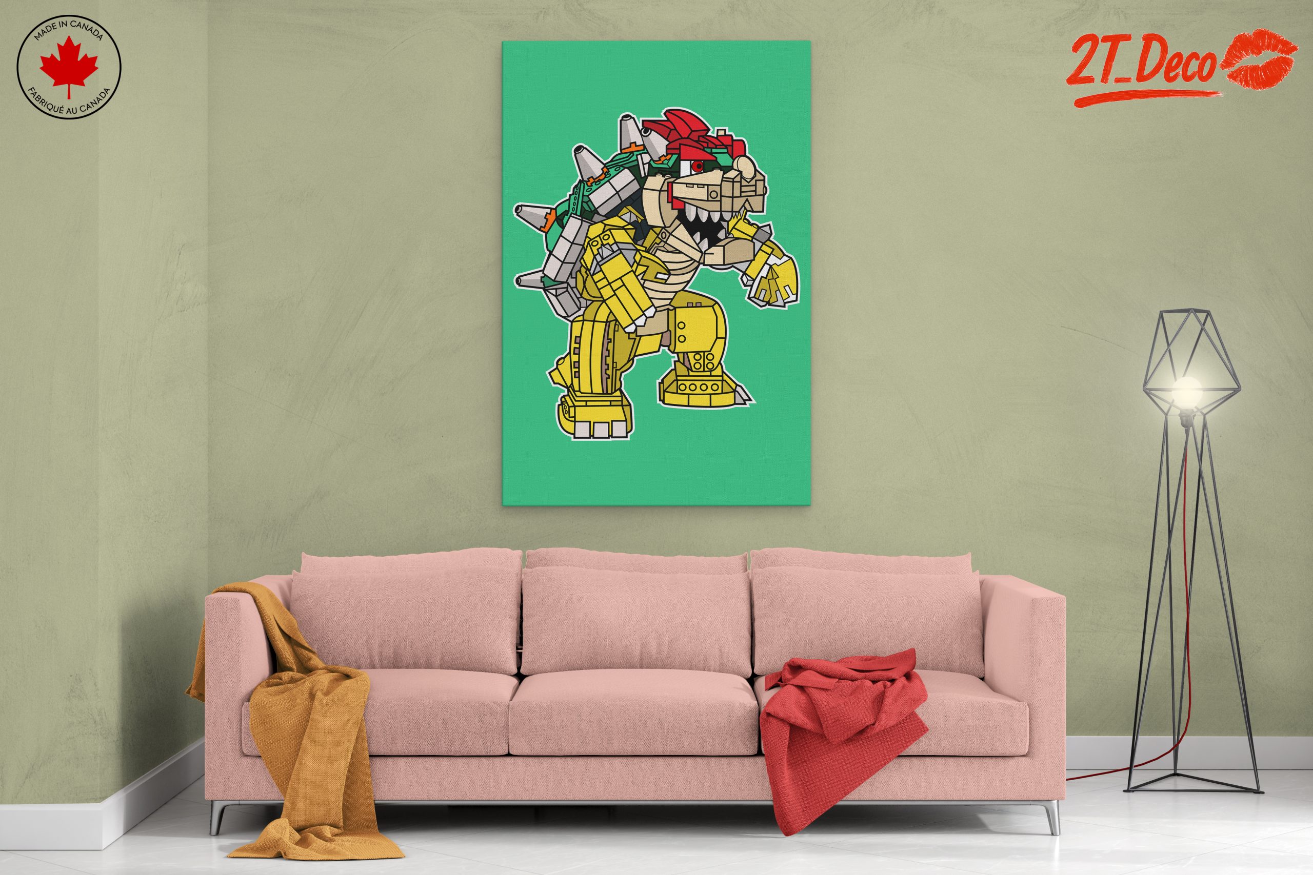 Bowser Character Art in Anime Style - Image 2