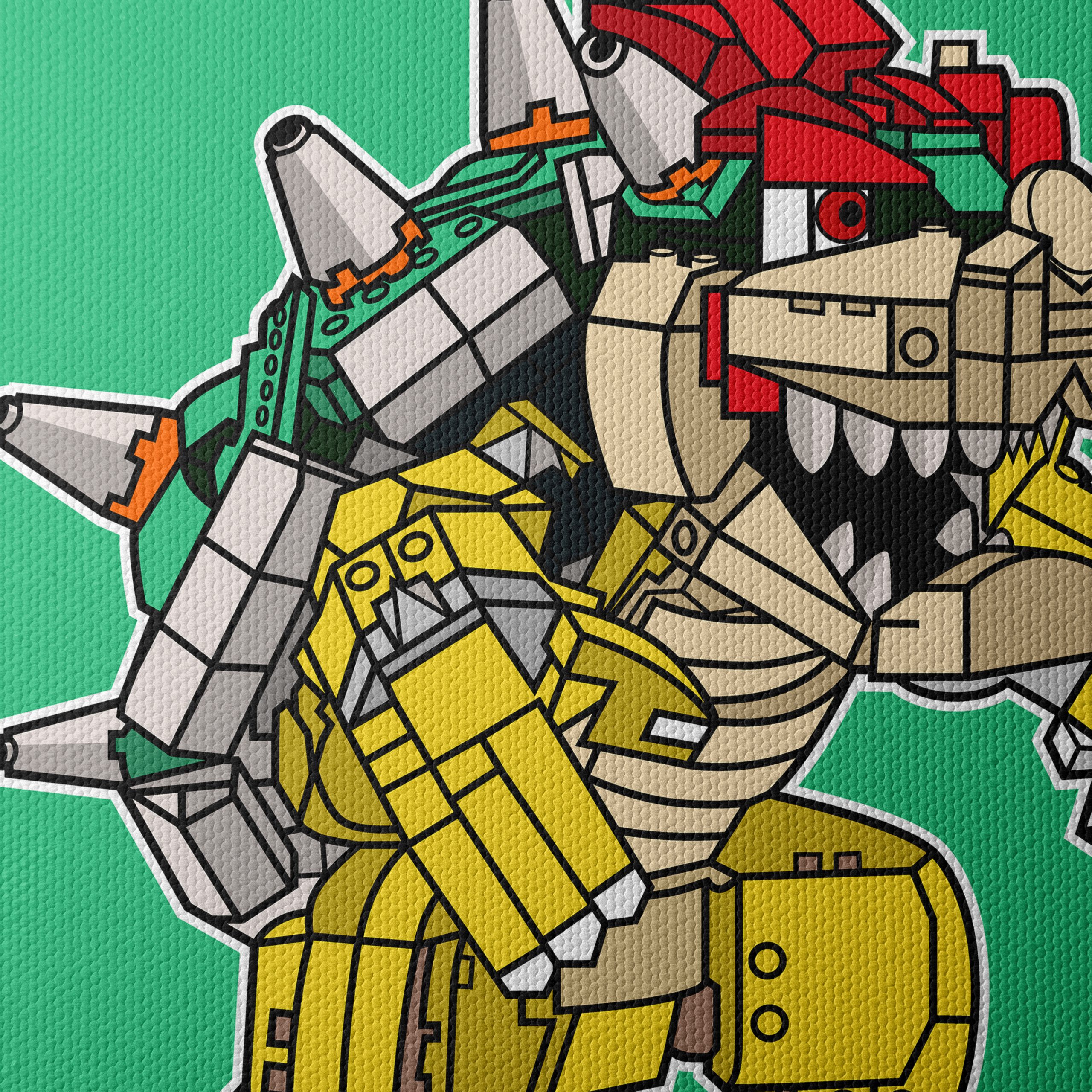 Bowser Character Art in Anime Style - Image 4