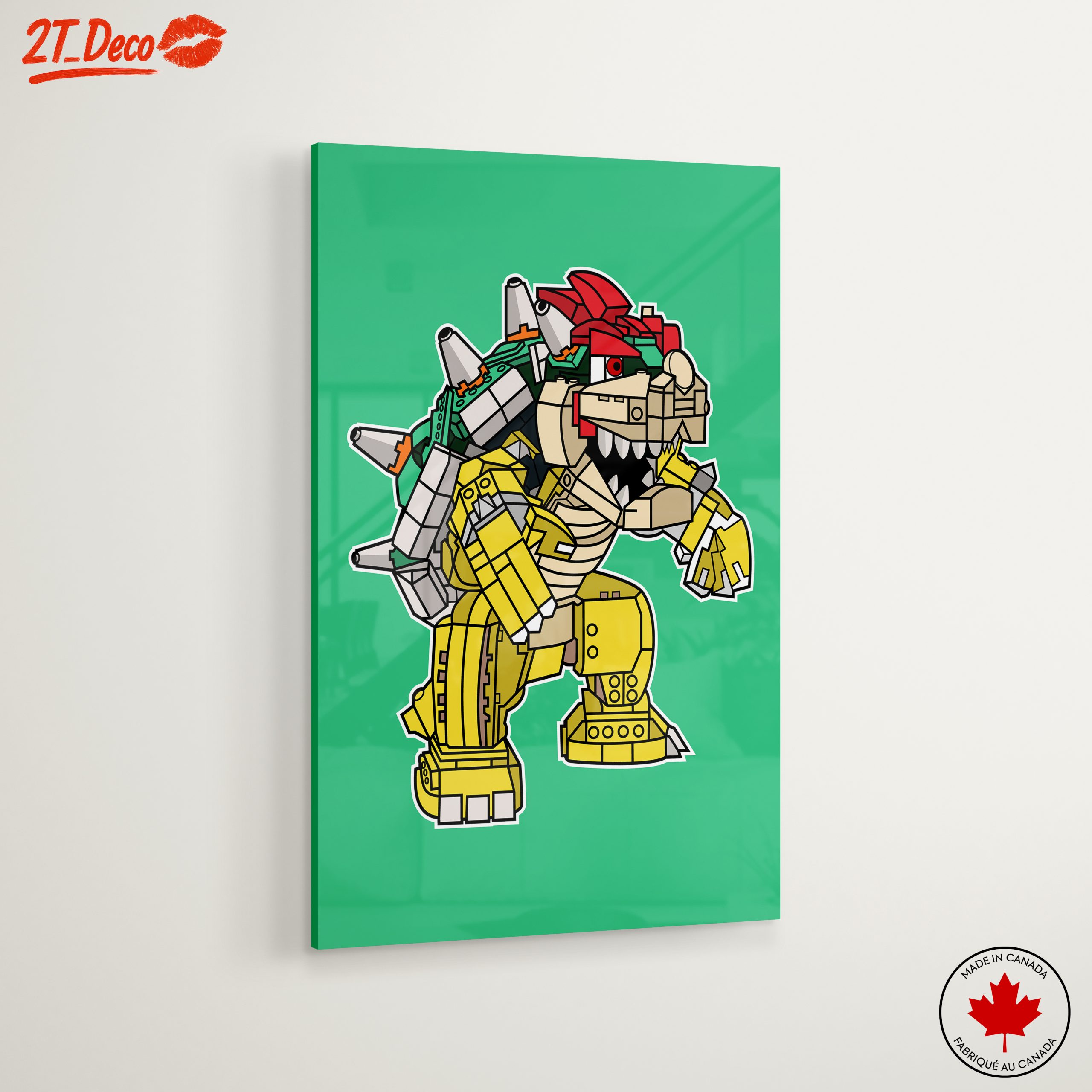 Bowser Character Art in Anime Style - Image 6