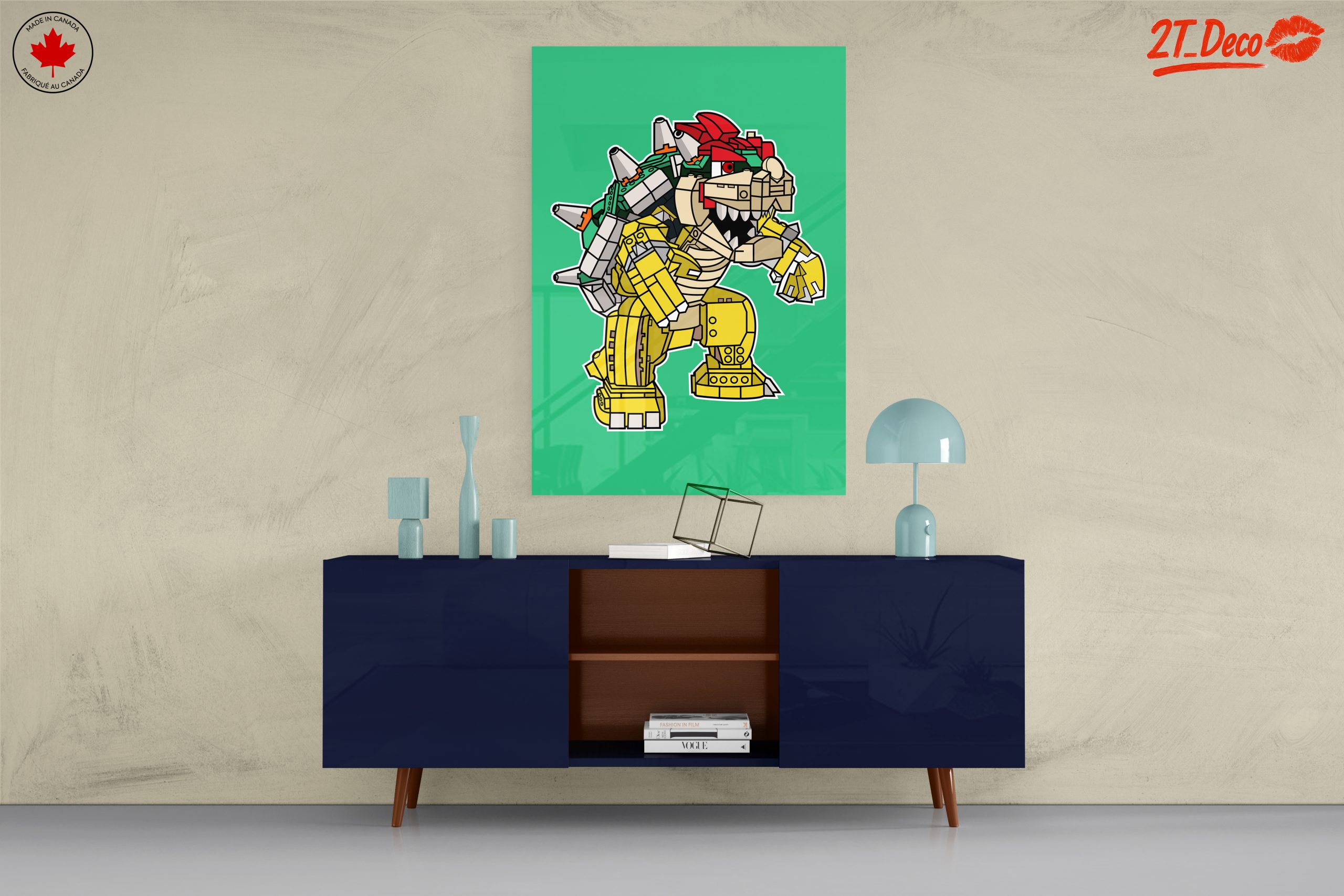 Bowser Character Art in Anime Style - Image 8