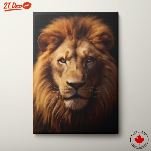 Majestic Lion Close-Up