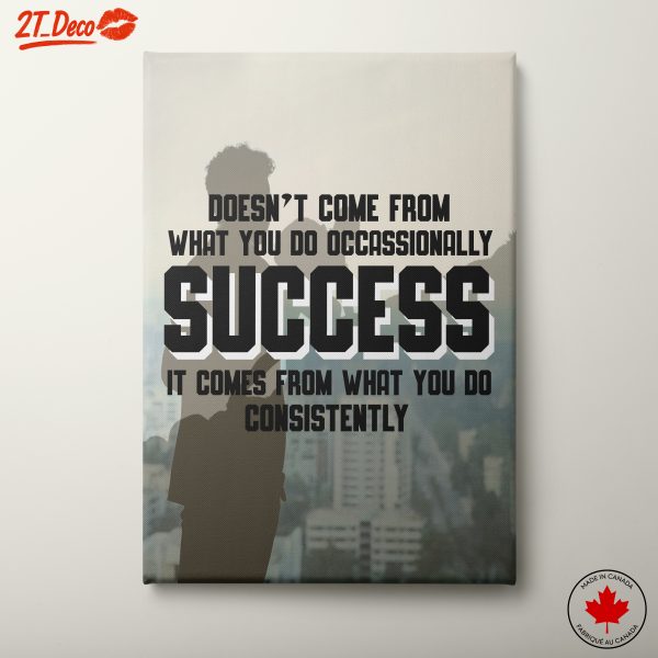 Inspirational Quote on Consistency for Success
