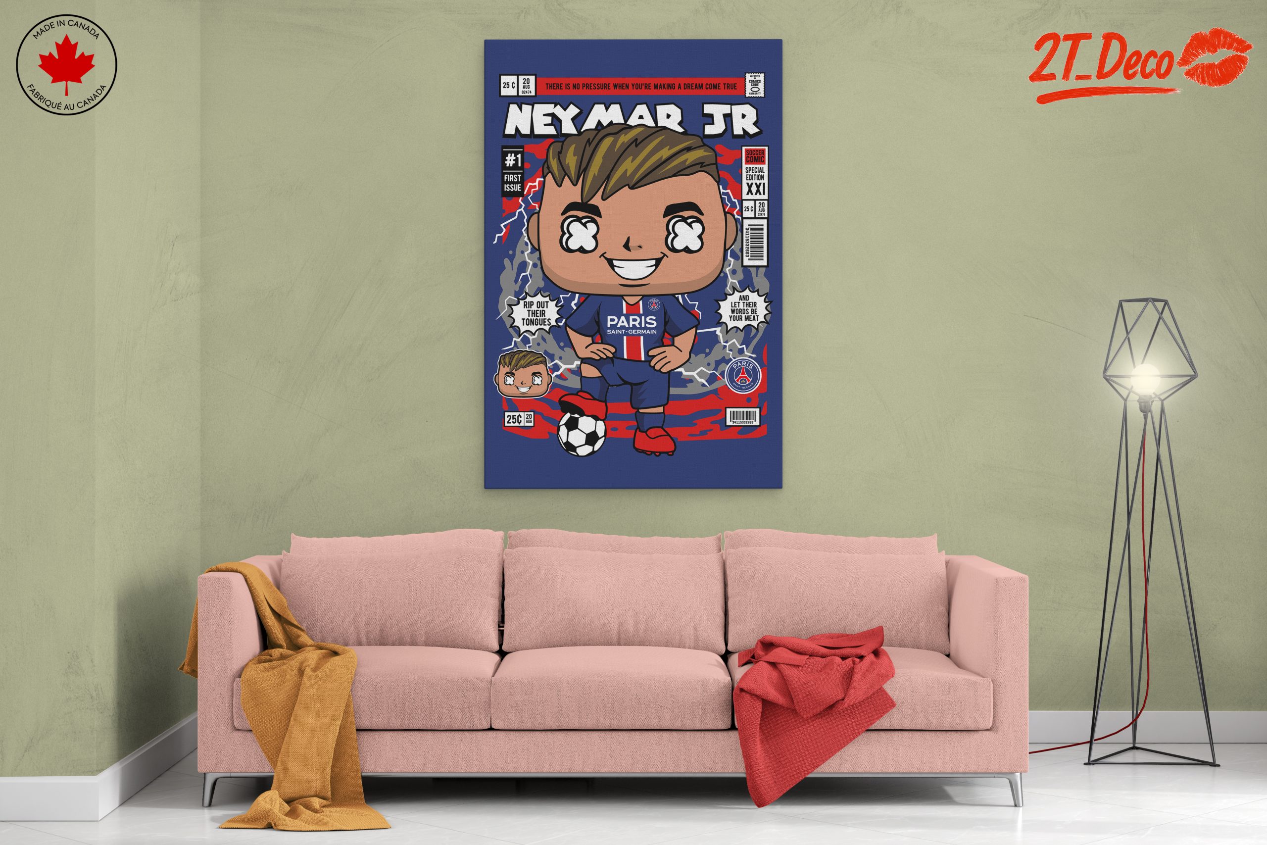 Neymar Jr Animated Character Art - Image 2