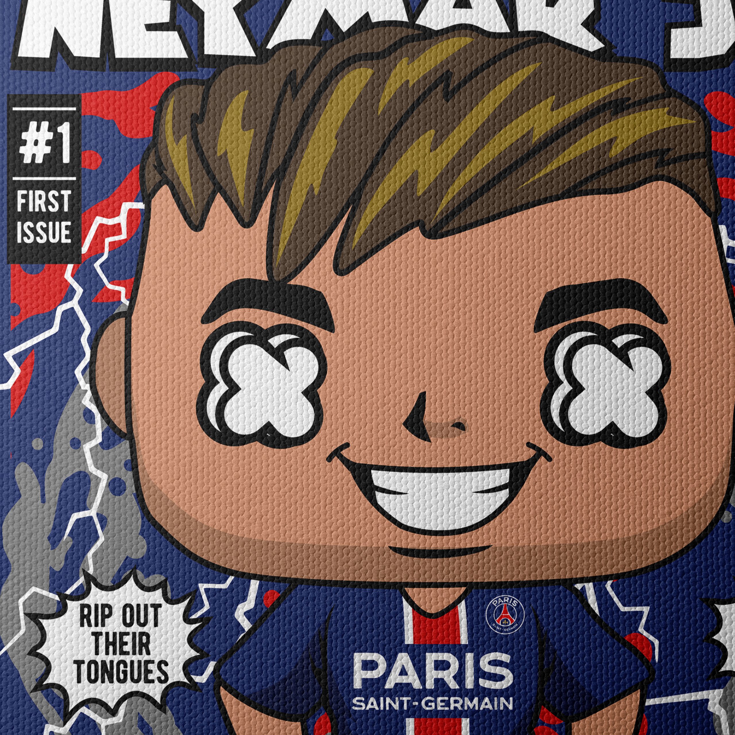 Neymar Jr Animated Character Art - Image 4