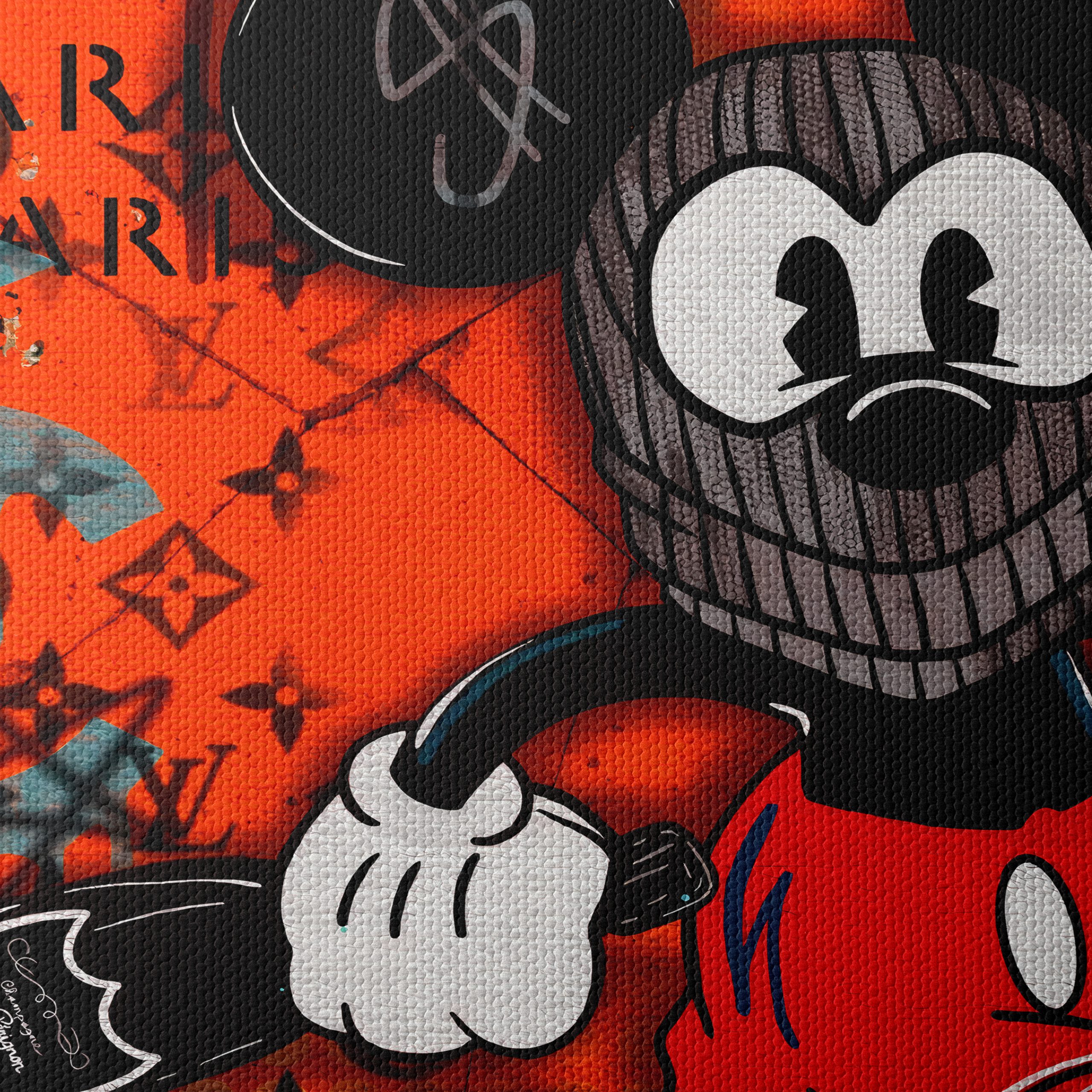 Stylized Character Art Featuring Iconic Mouse - Image 4