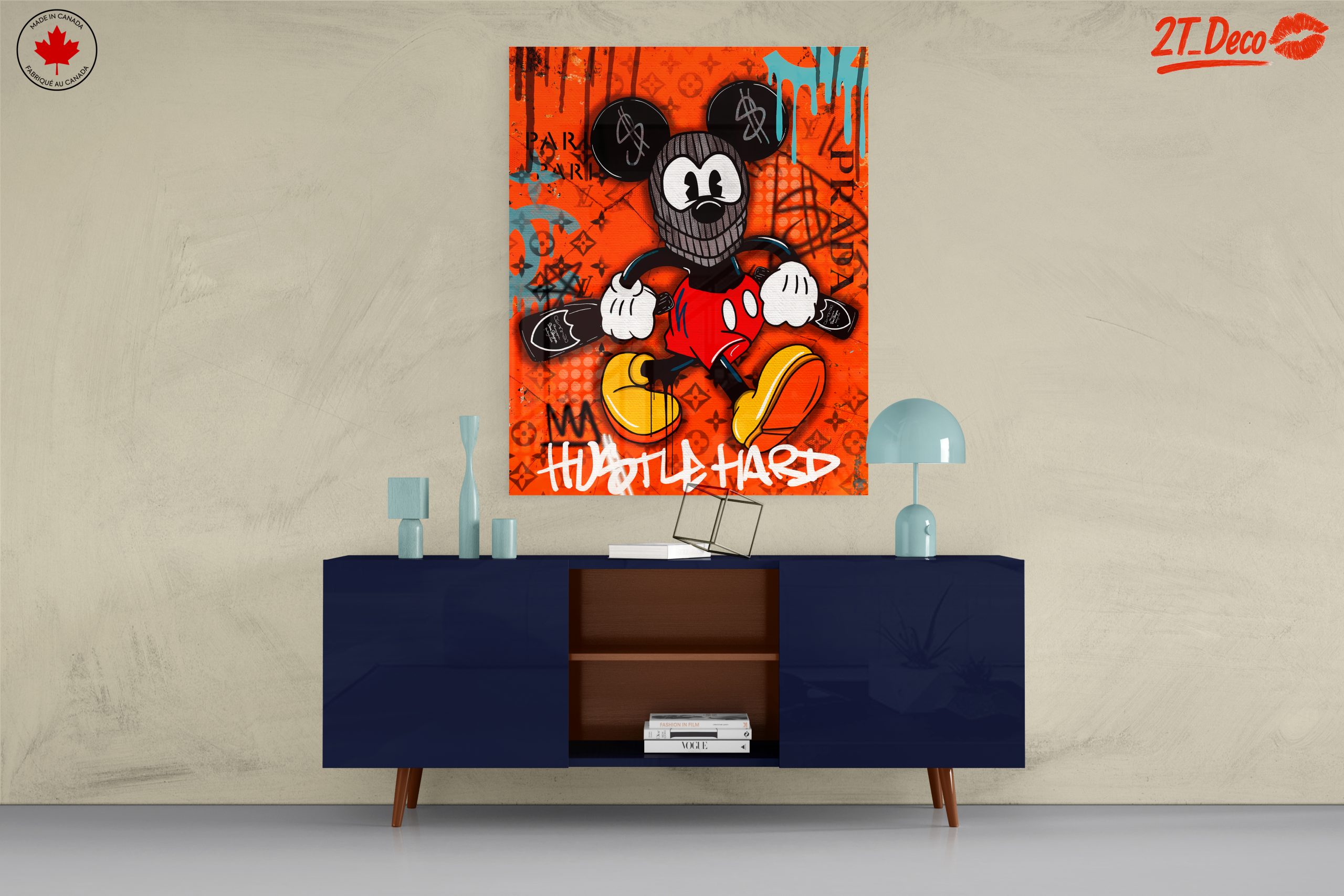 Stylized Character Art Featuring Iconic Mouse - Image 8