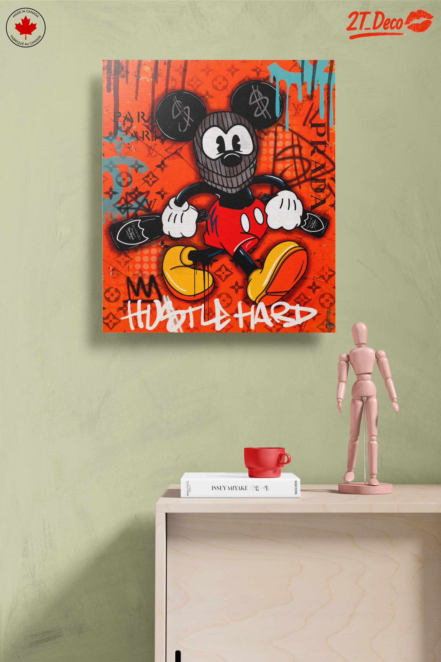 Stylized Character Art Featuring Iconic Mouse - Image 14