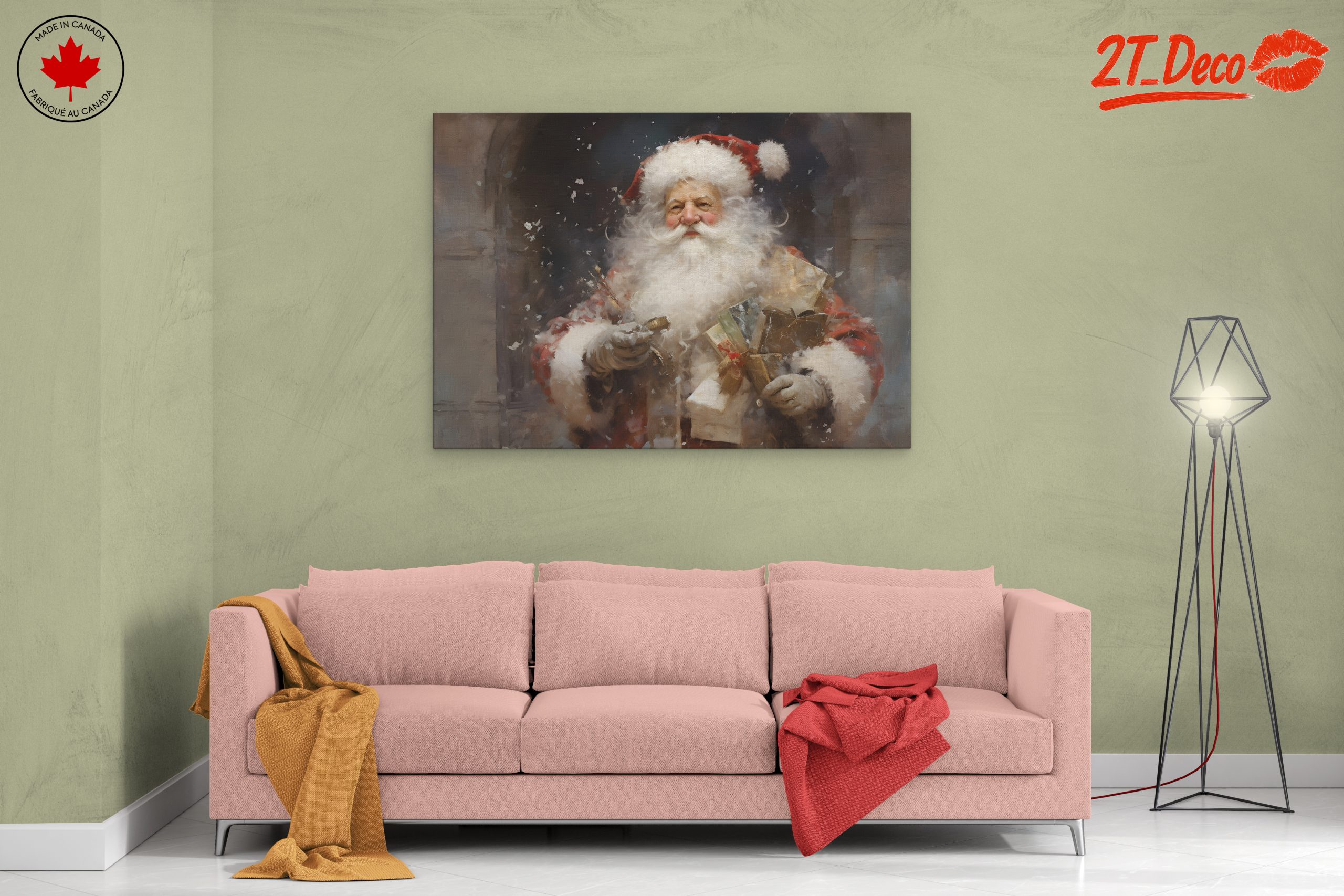 Santa Claus Delivering Holiday Cheer - Image 2