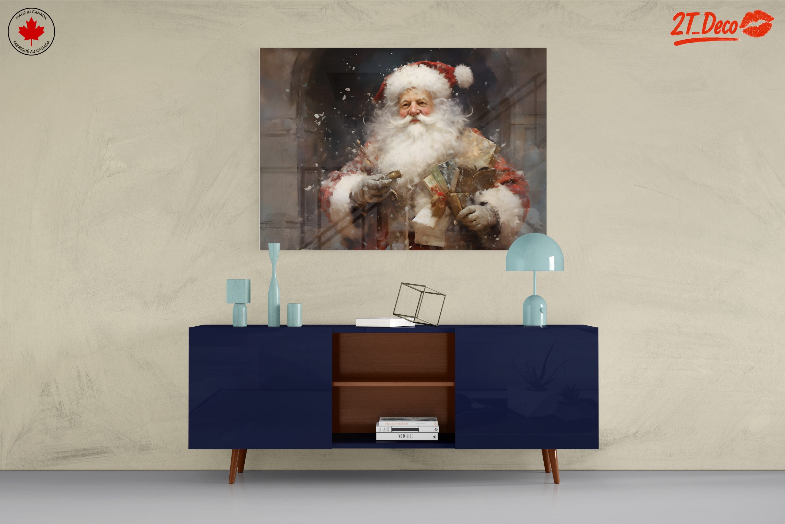 Santa Claus Delivering Holiday Cheer - Image 8