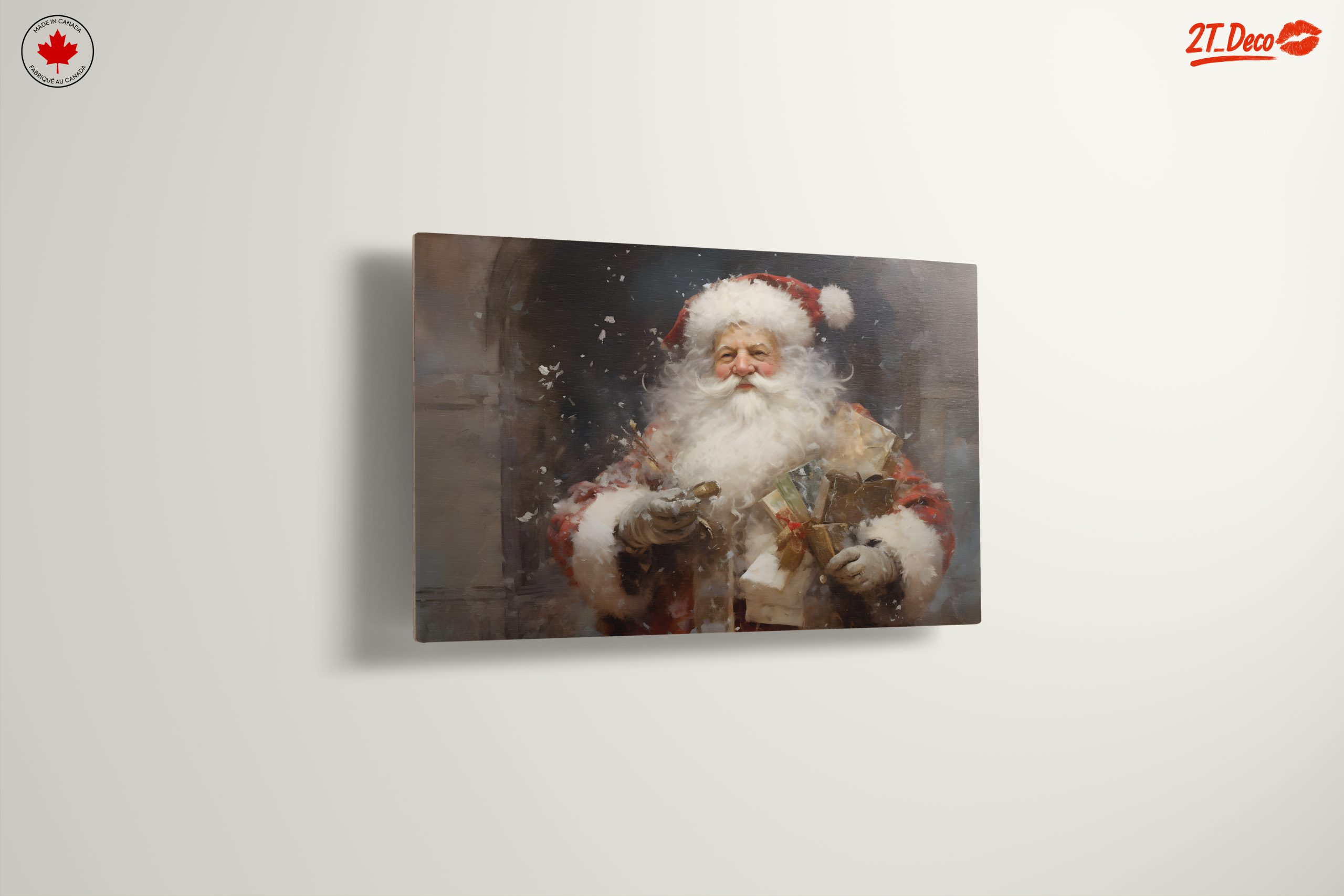 Santa Claus Delivering Holiday Cheer - Image 13