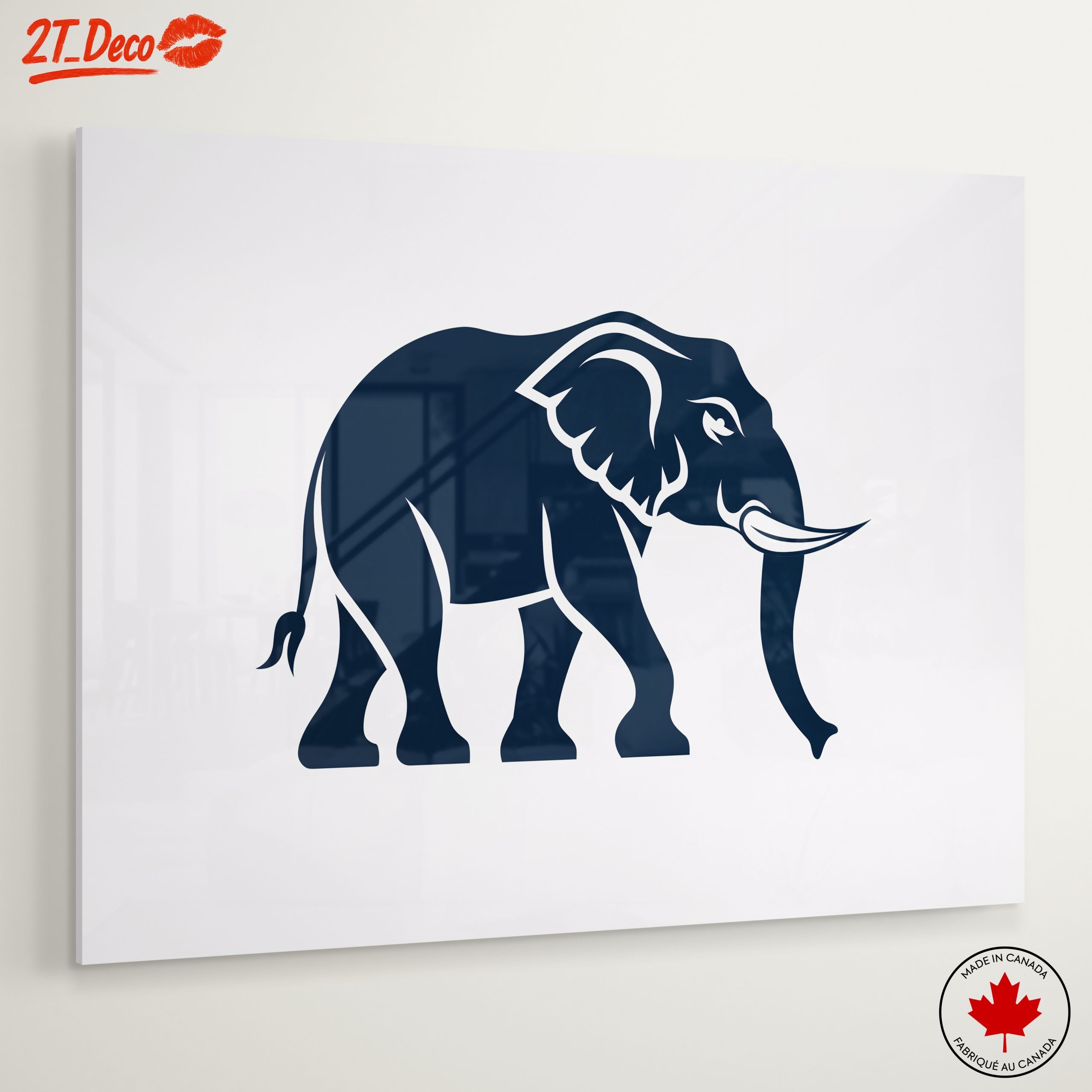 Stylized Elephant Art for Home Decor - Image 6