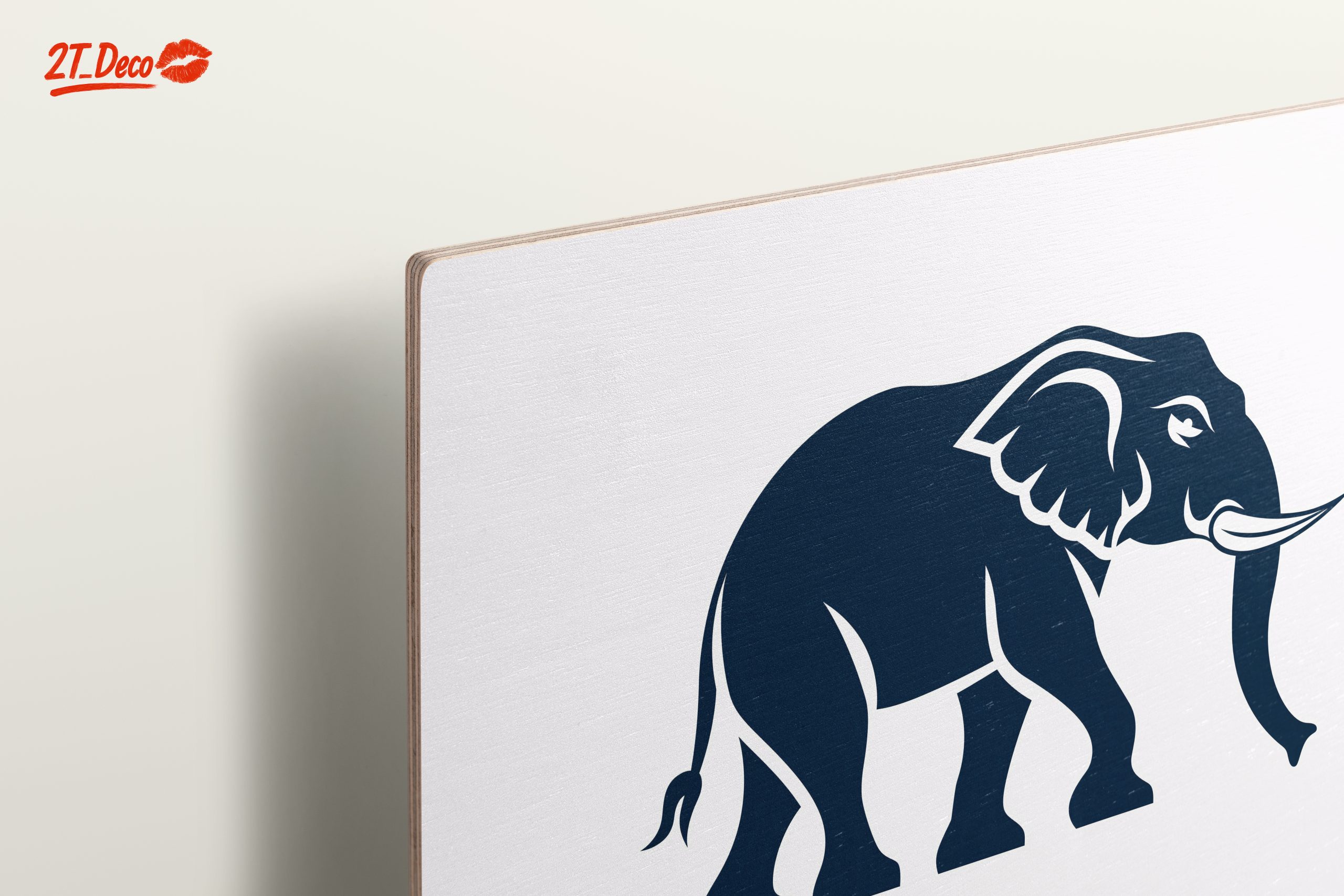 Stylized Elephant Art for Home Decor - Image 15