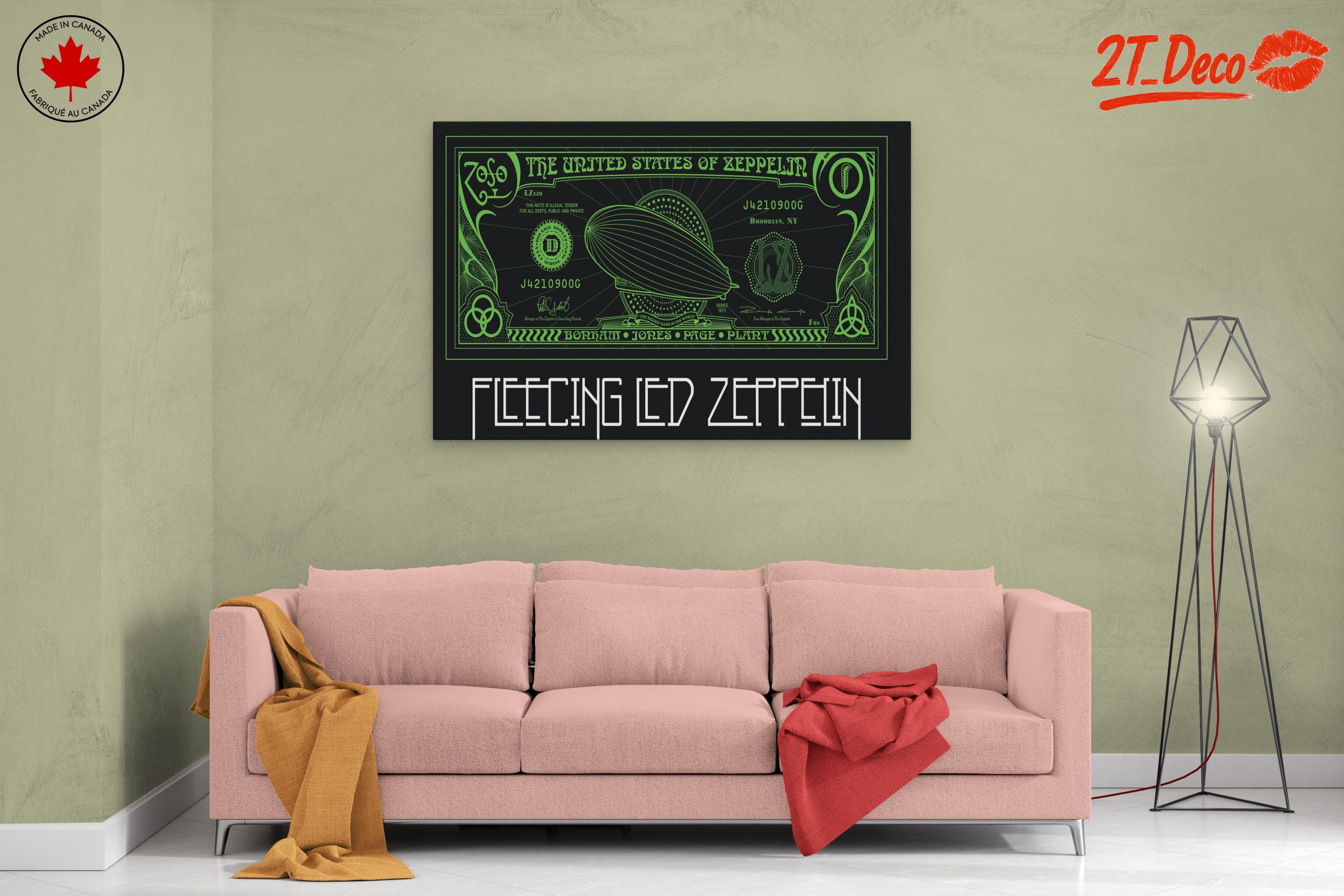 Creative Led Zeppelin Inspired Artwork - Image 2