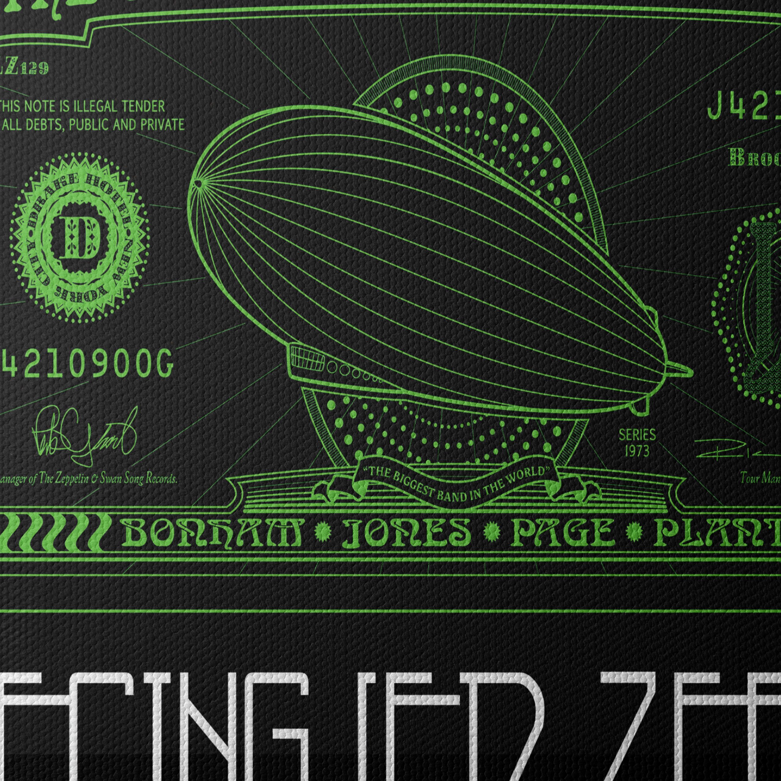 Creative Led Zeppelin Inspired Artwork - Image 4