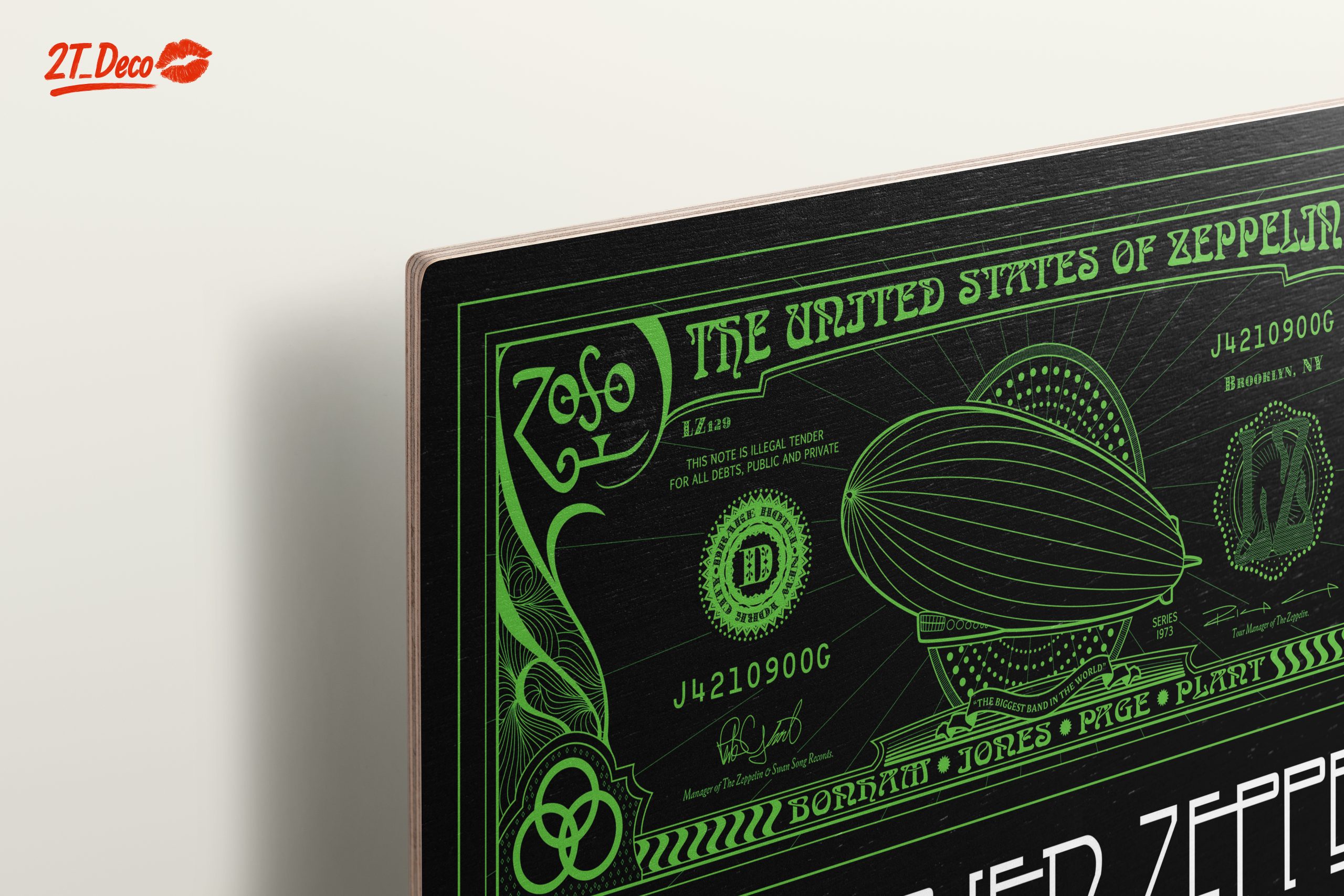 Creative Led Zeppelin Inspired Artwork - Image 15
