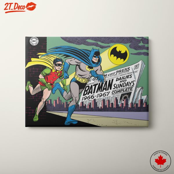 Batman and Robin Comic Art