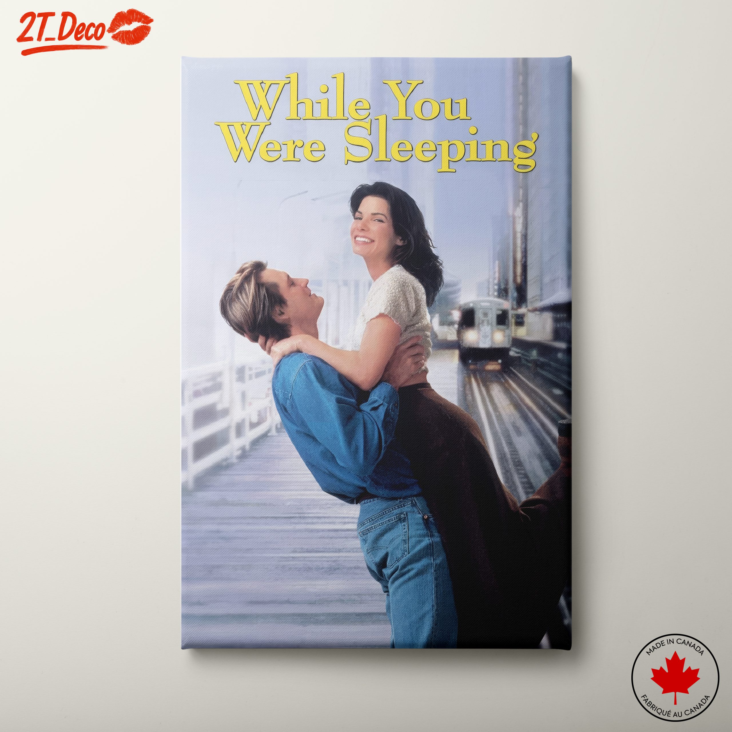 While You Were Sleeping Romantic Movie Artwork