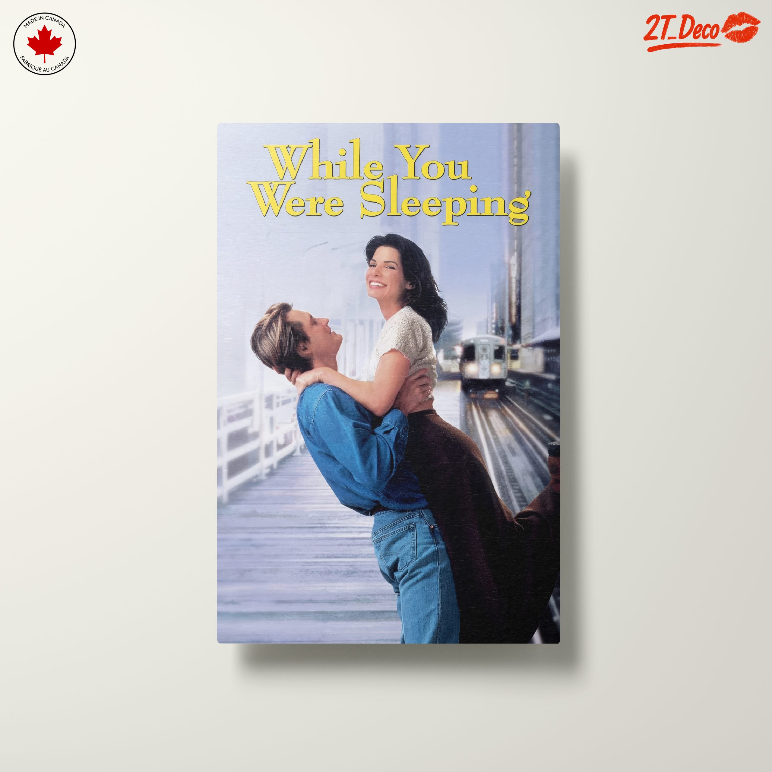 While You Were Sleeping Romantic Movie Artwork - Image 10