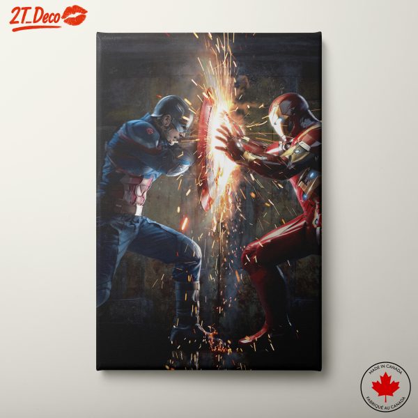Epic Battle Between Captain America and Iron Man 3