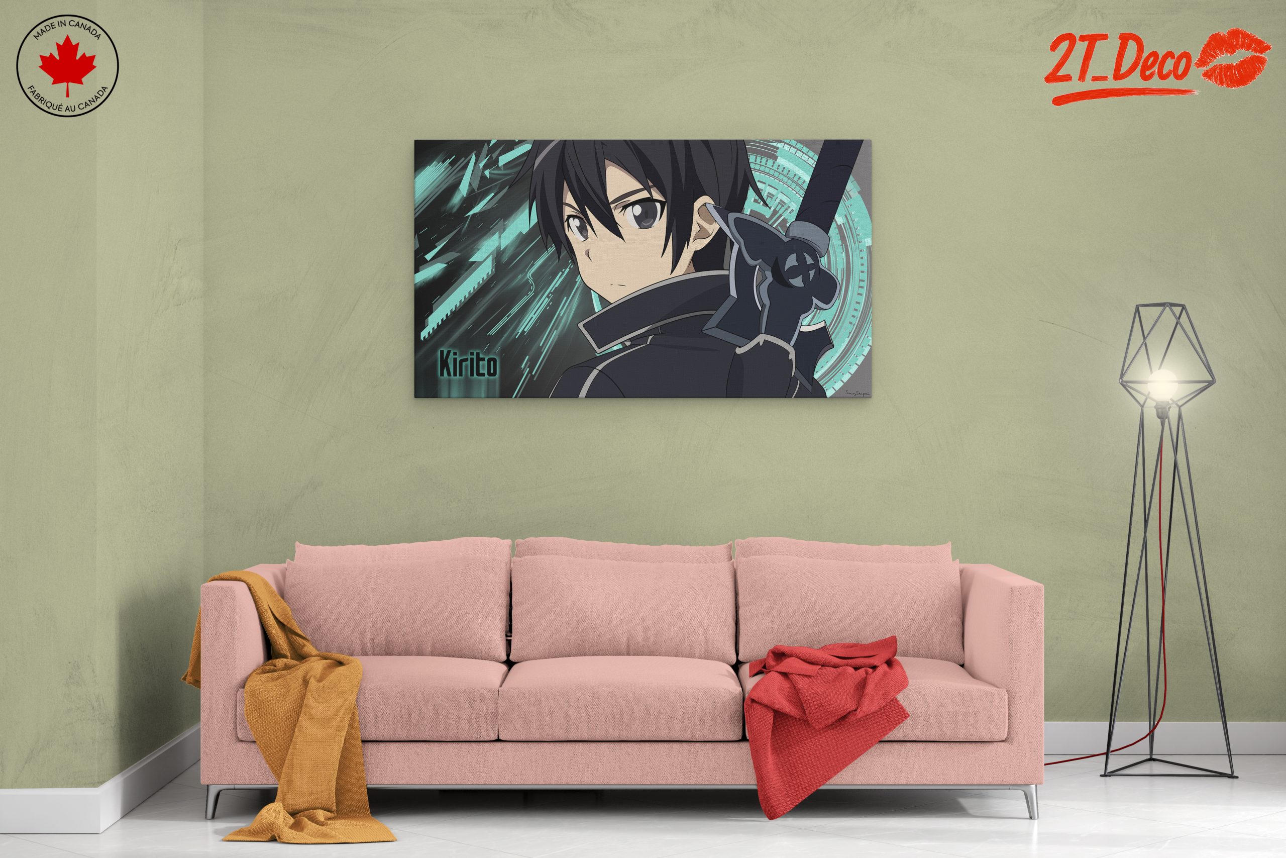 Kirito Character Artwork from Sword Art Online - Image 2
