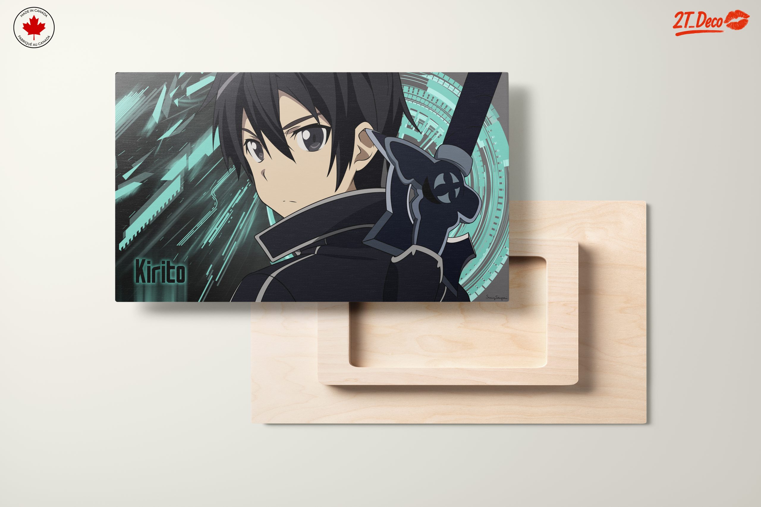 Kirito Character Artwork from Sword Art Online - Image 11