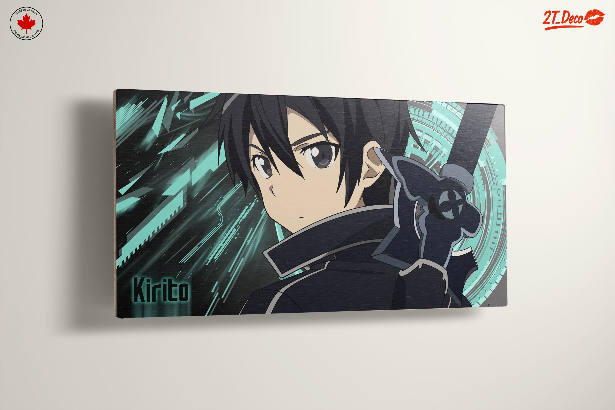 Kirito Character Artwork from Sword Art Online - Image 13