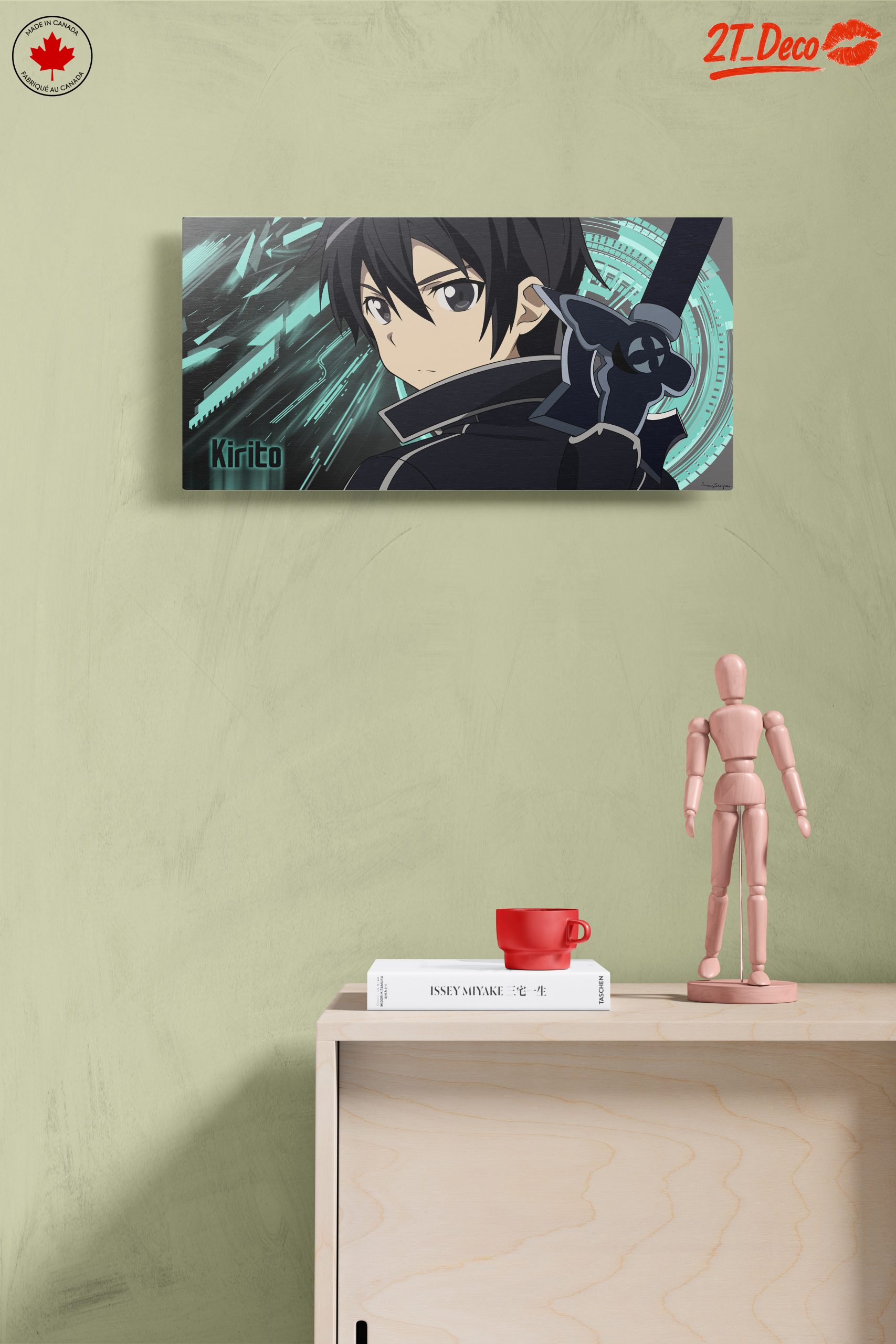 Kirito Character Artwork from Sword Art Online - Image 14