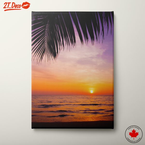 Tranquil Beach Sunset Scene