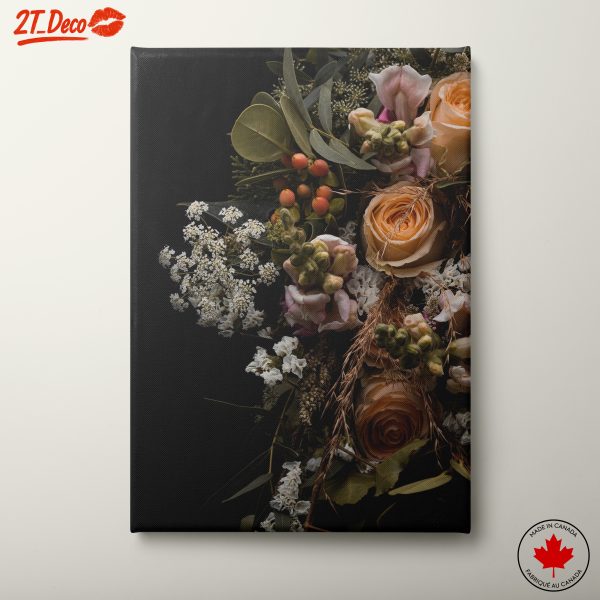 Elegant Floral Arrangement Art