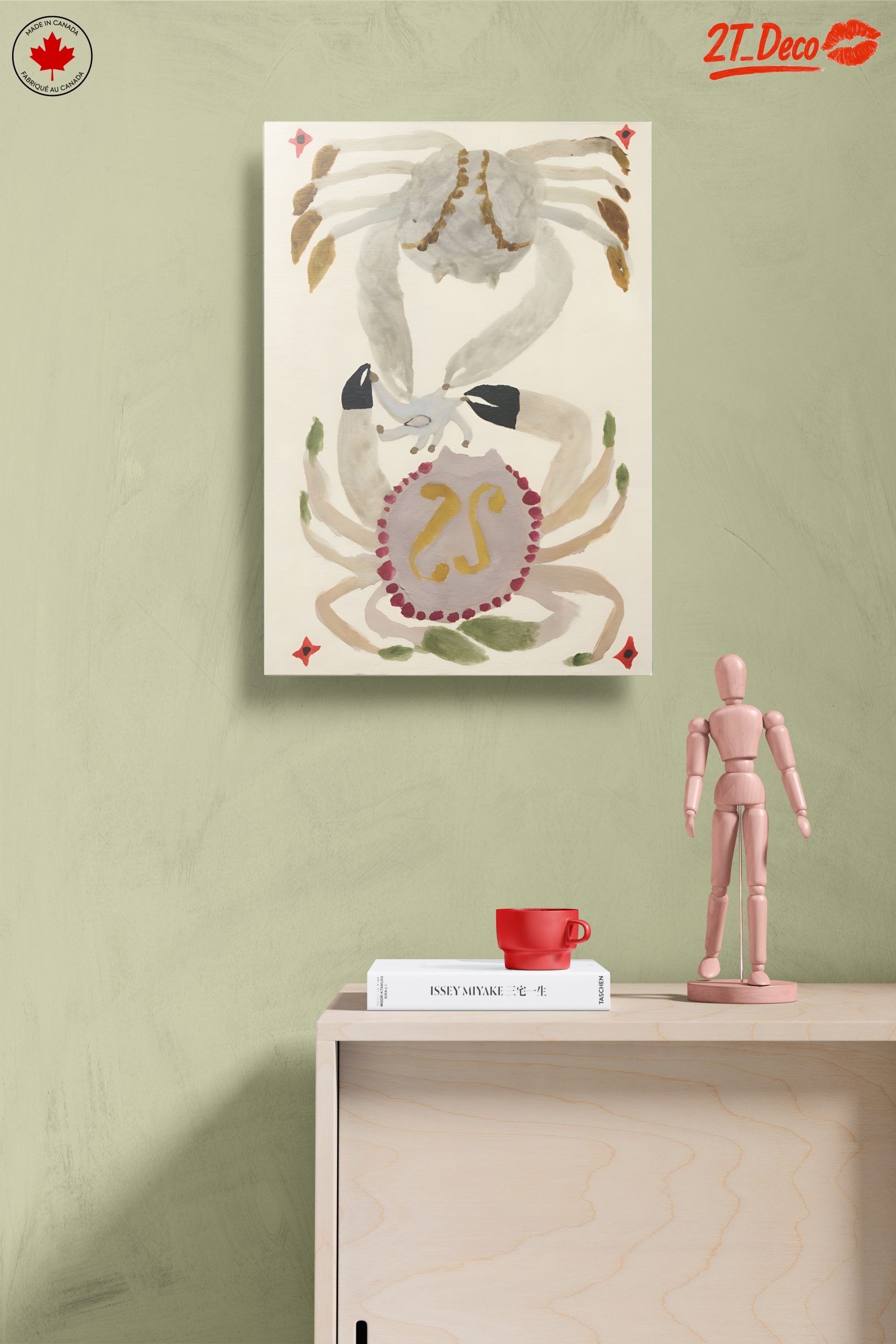 Abstract Crab Art with Colorful Patterns - Image 14